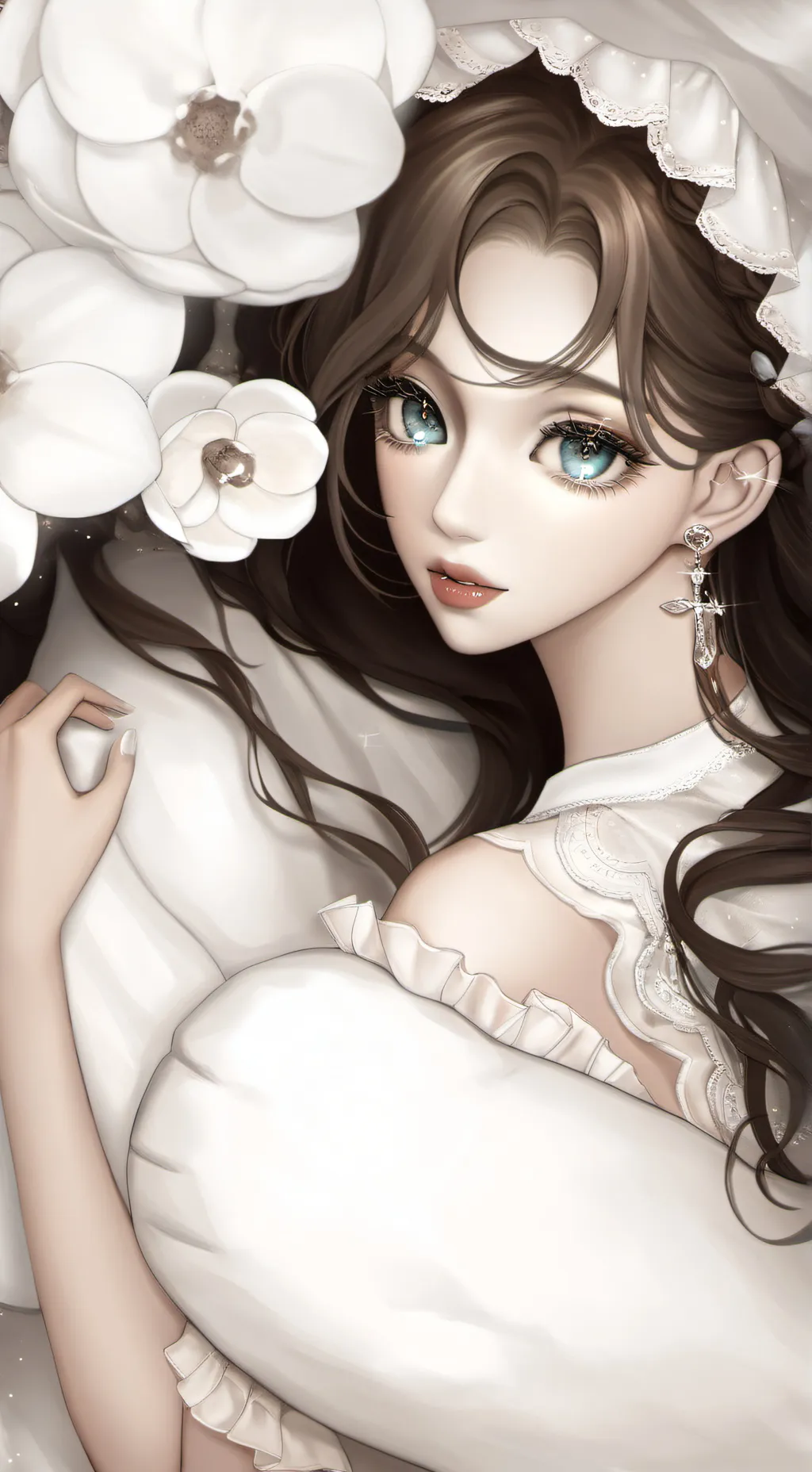 ai character: ENHYPEN + NewJeans background