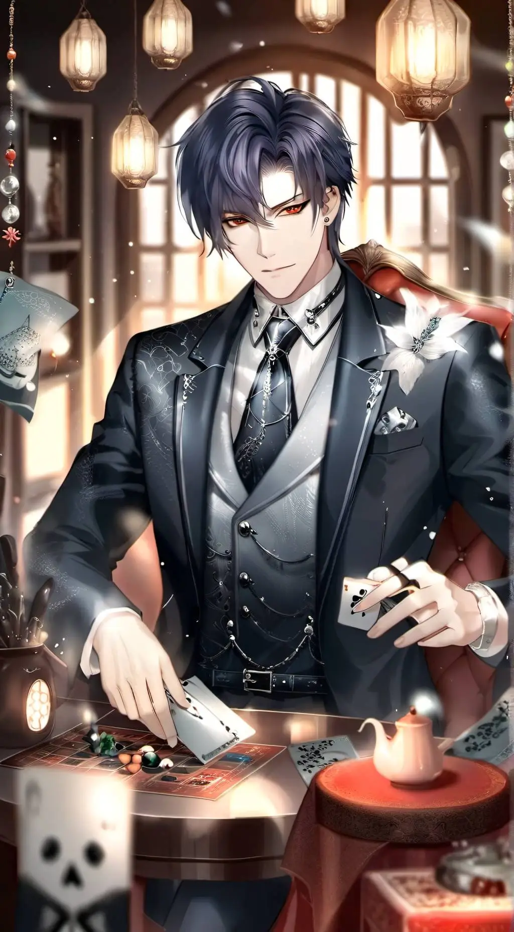 ai character: Hugo background