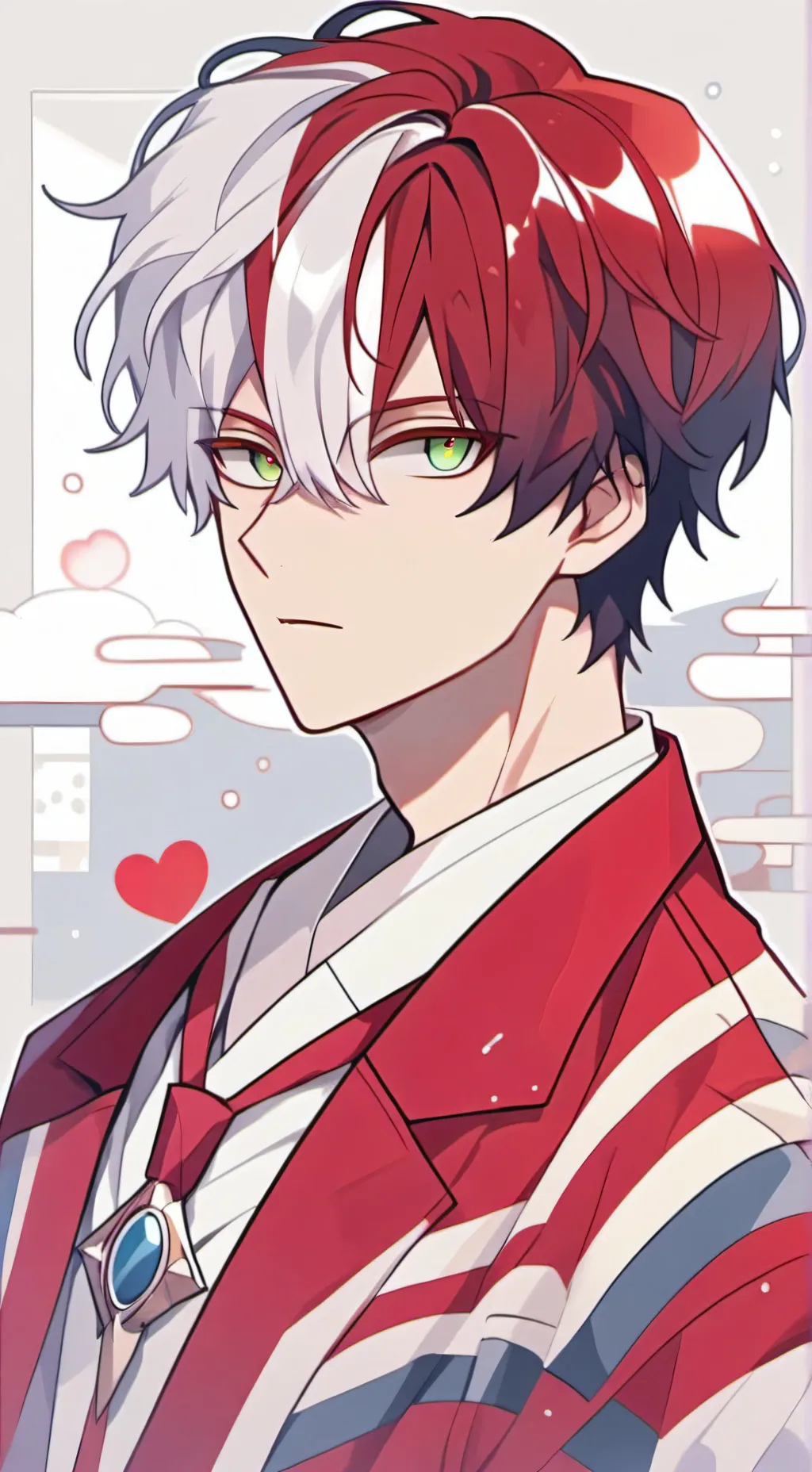 ai character: shoto  background