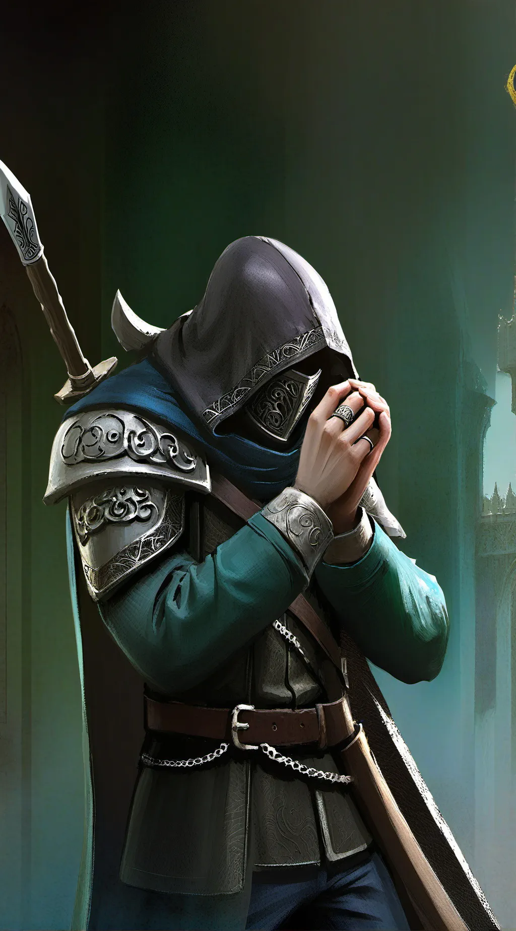 ai character: base of humanity background