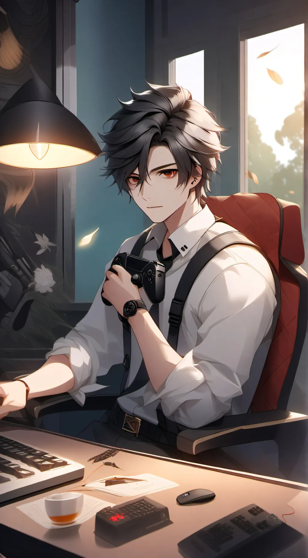 ai character: Alex background