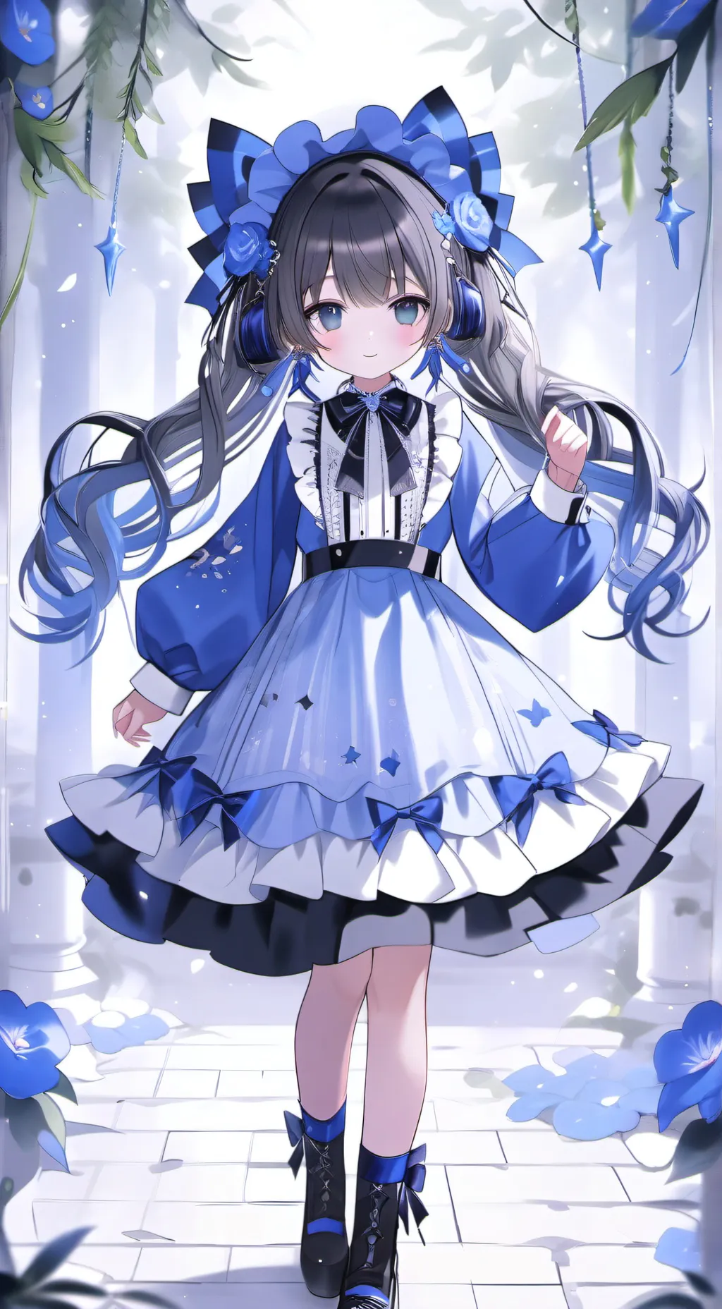 ai character: Eres novia de Deku background