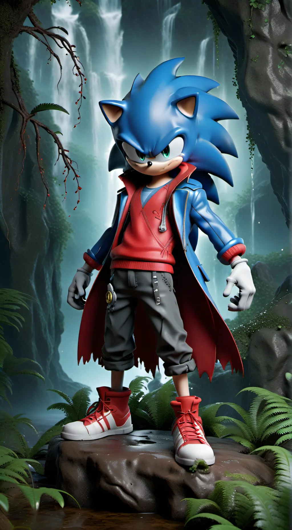 ai character: sonic background