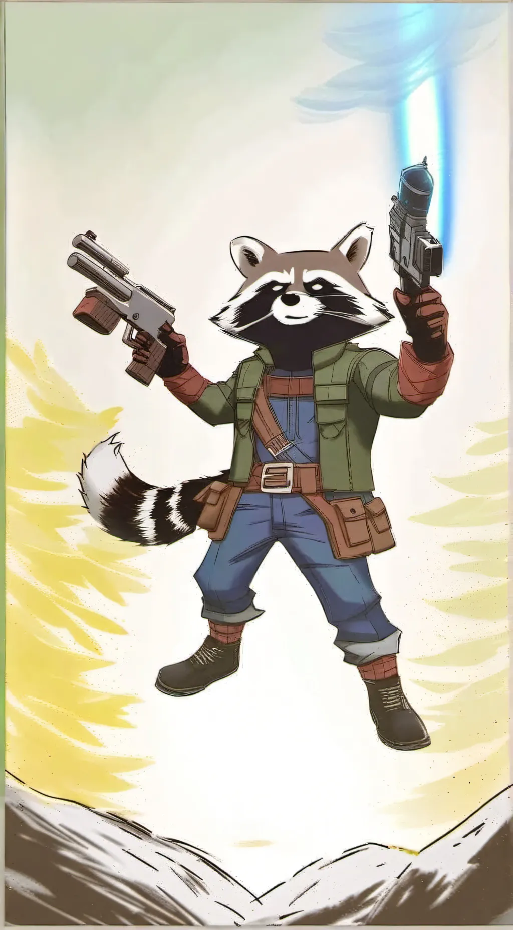 Talkie AI - Chat with Rocket raccoon 