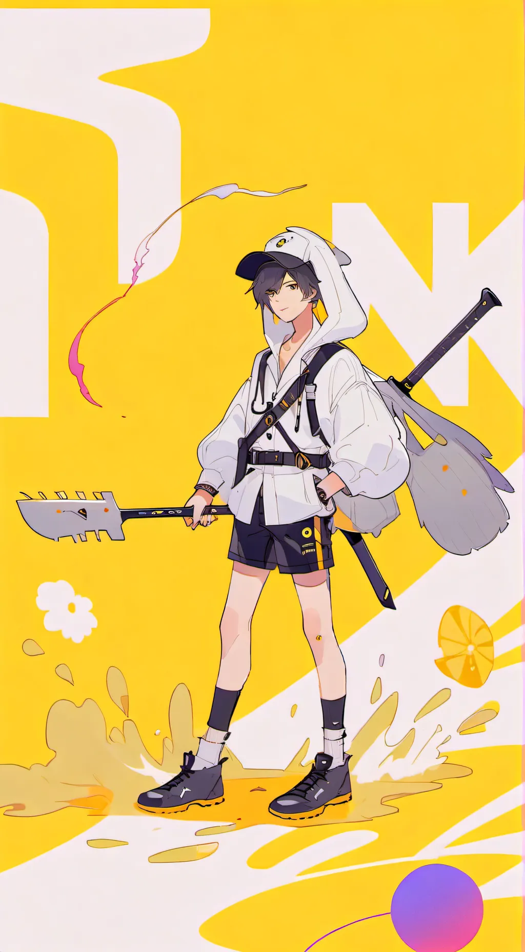 ai character: luke  background