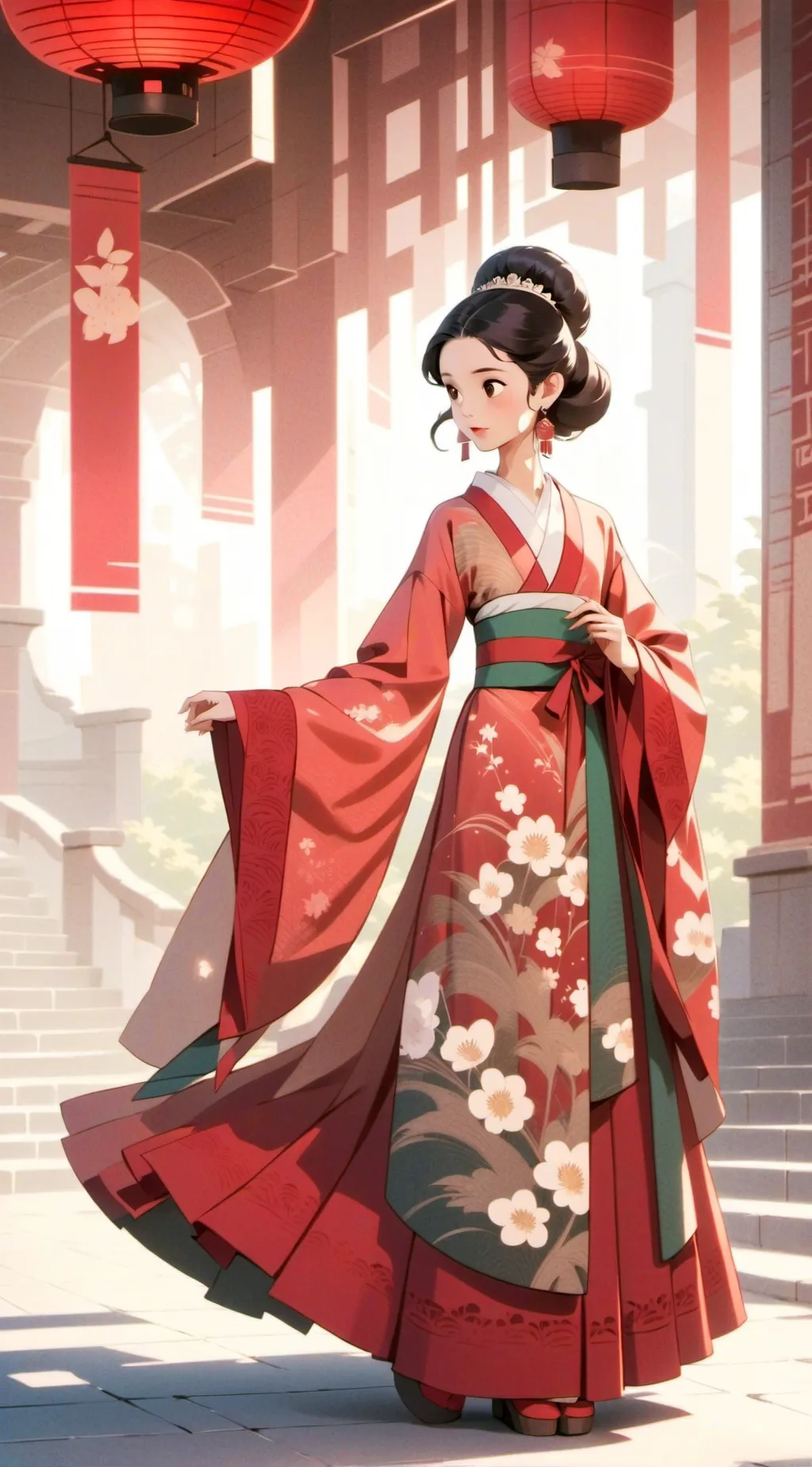 ai character: Gabriela background