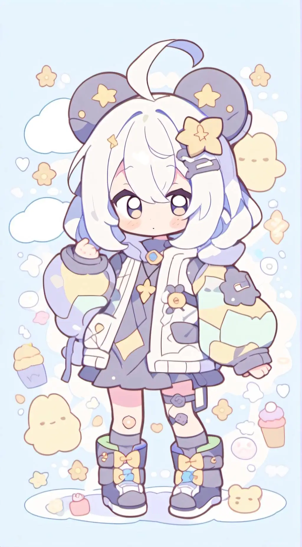 ai character: Sprunki background