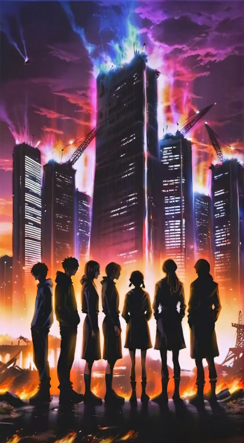 ai character: Tomorrow Girls background