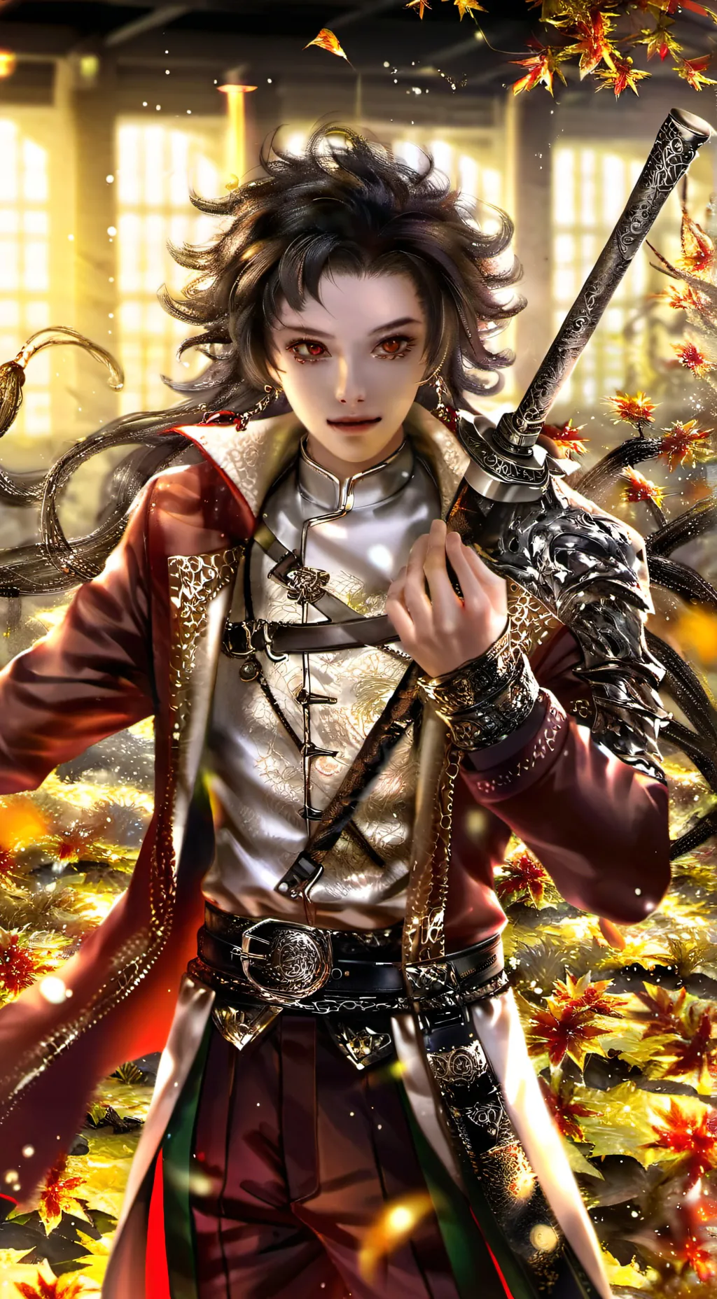 ai character: demon Slayer background