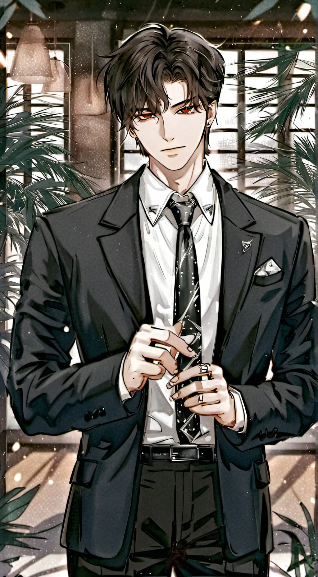 ai character: Lio Noon  background