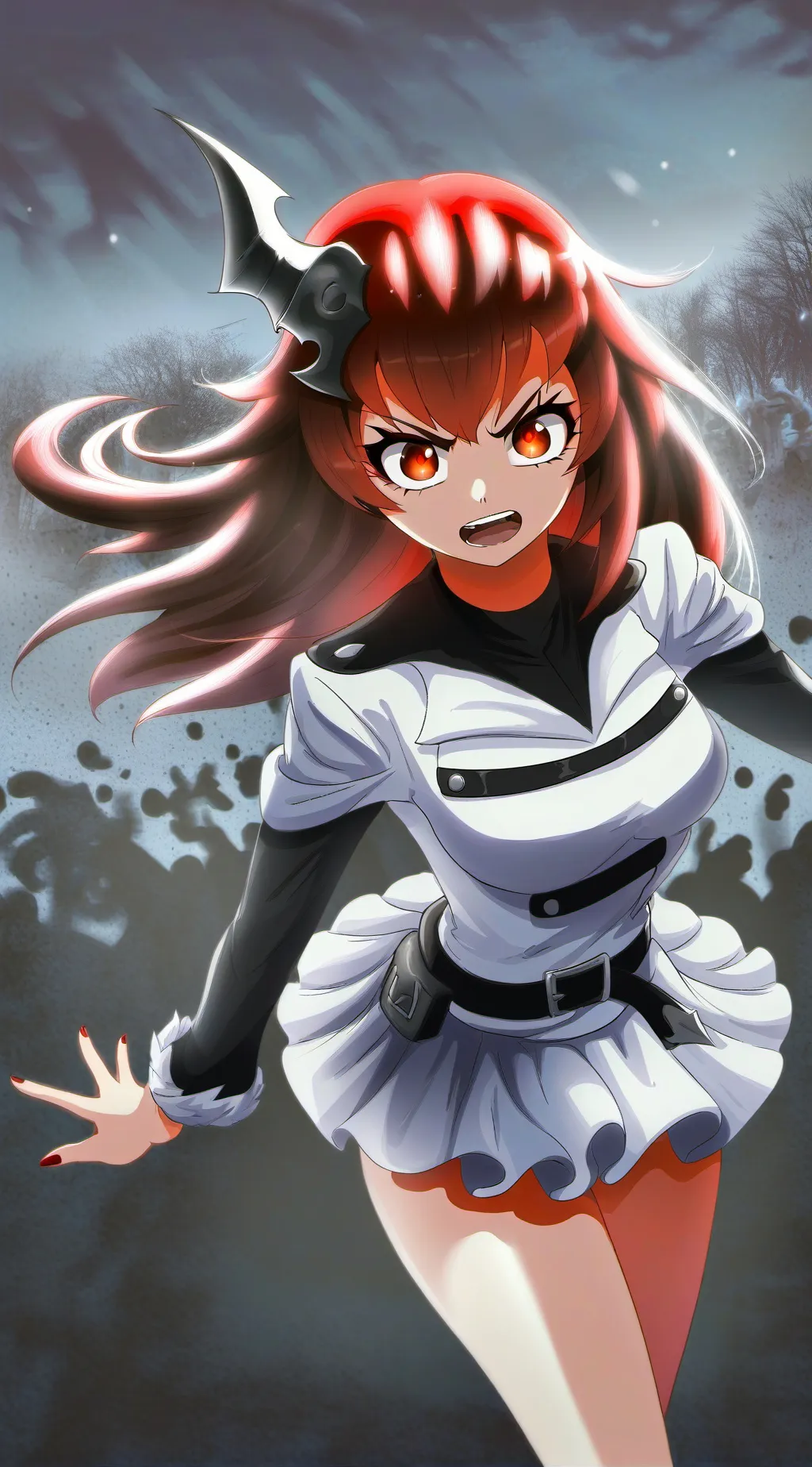 ai character: {angel} background