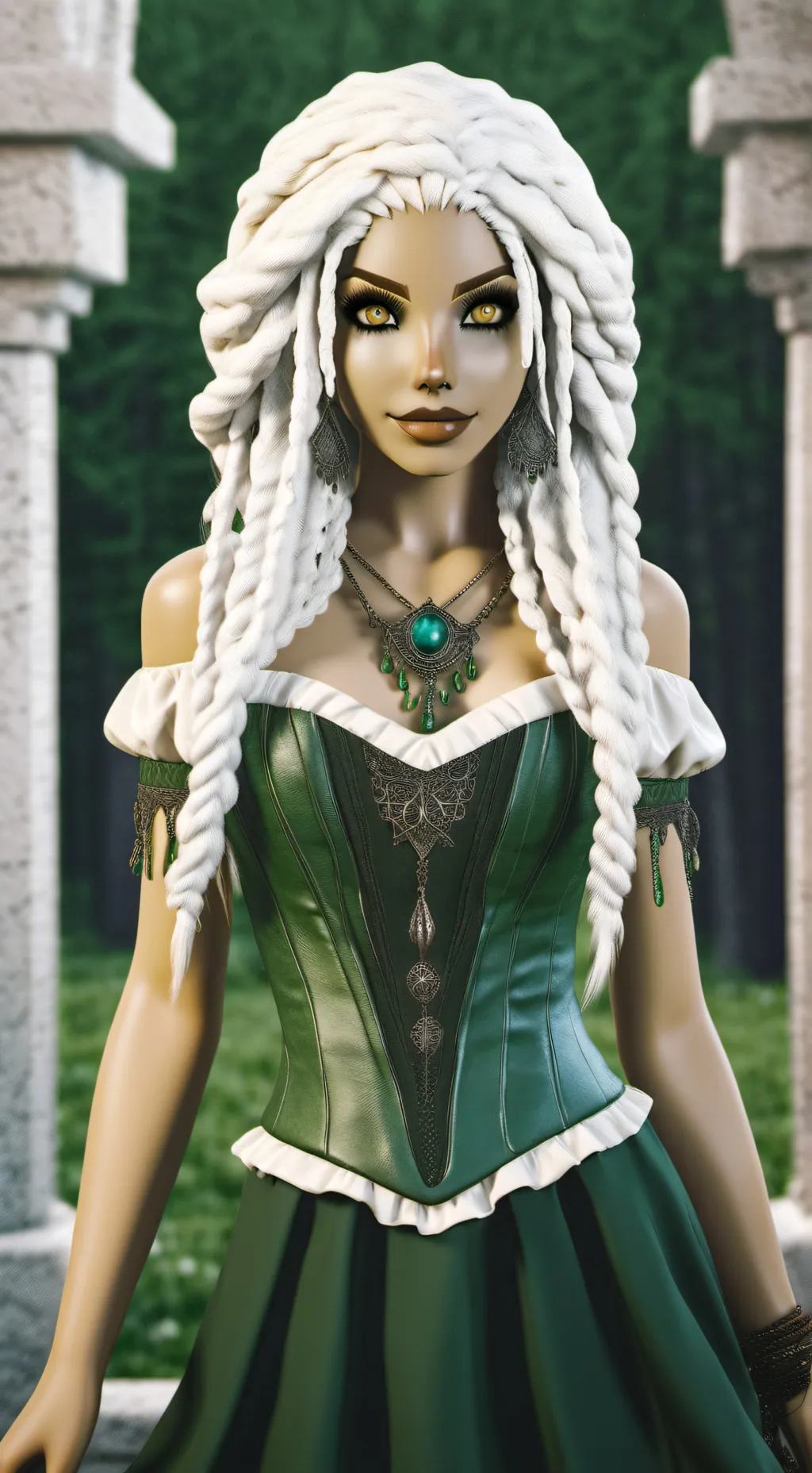 ai character: Helsa Von eldritch background