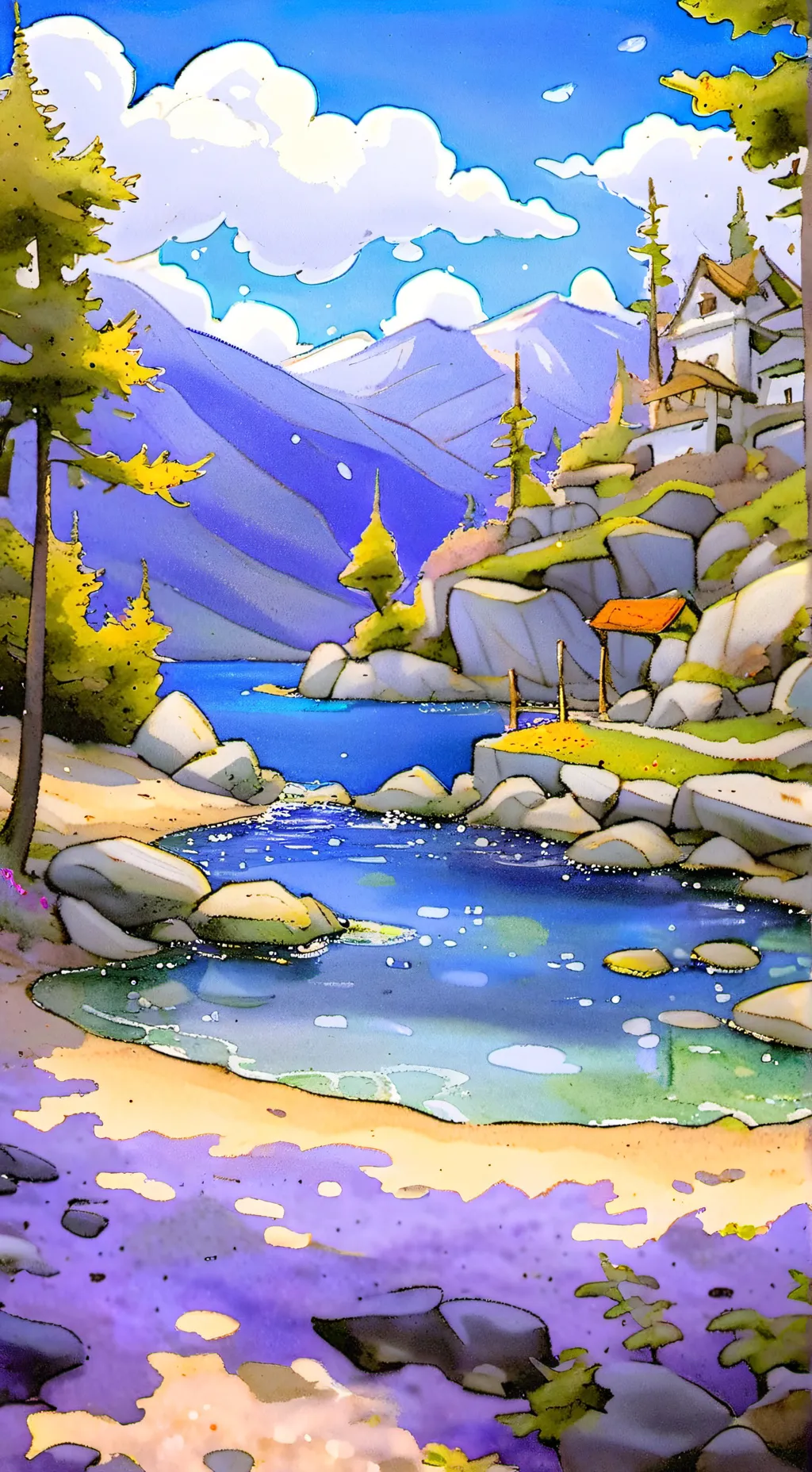 ai character: : ) 2 background