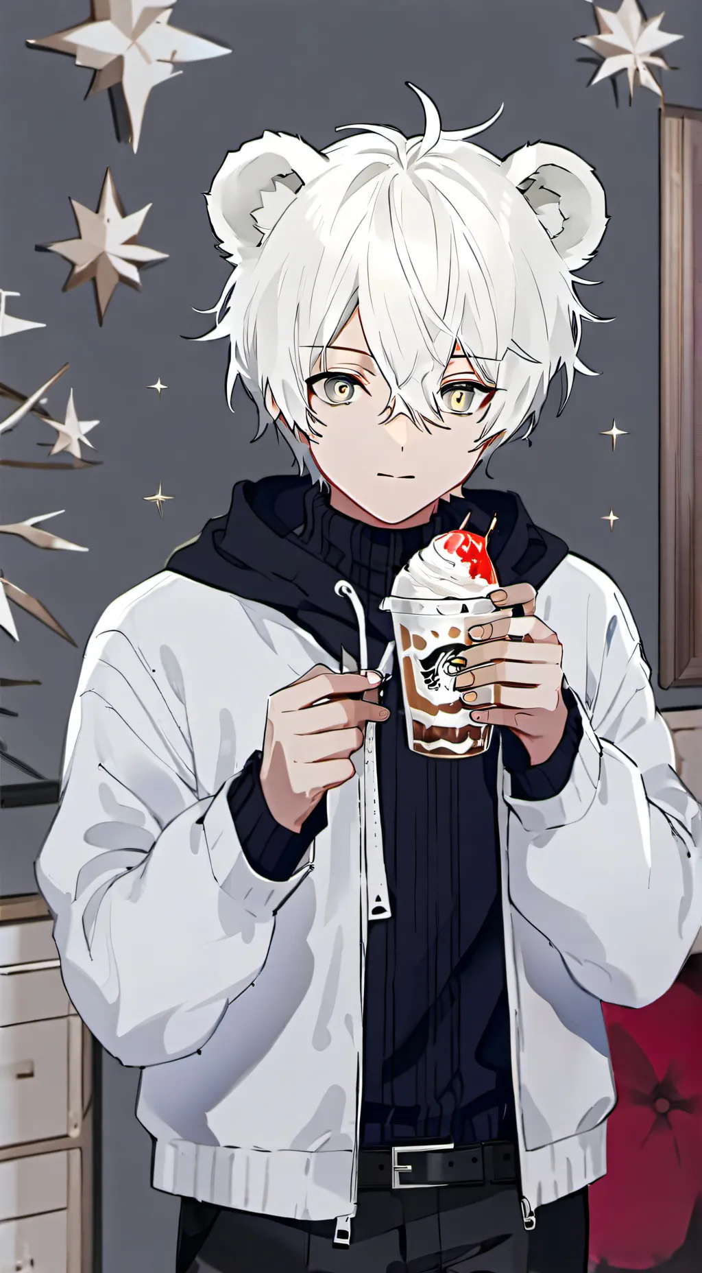 ai character: Polar Paws Spirit background