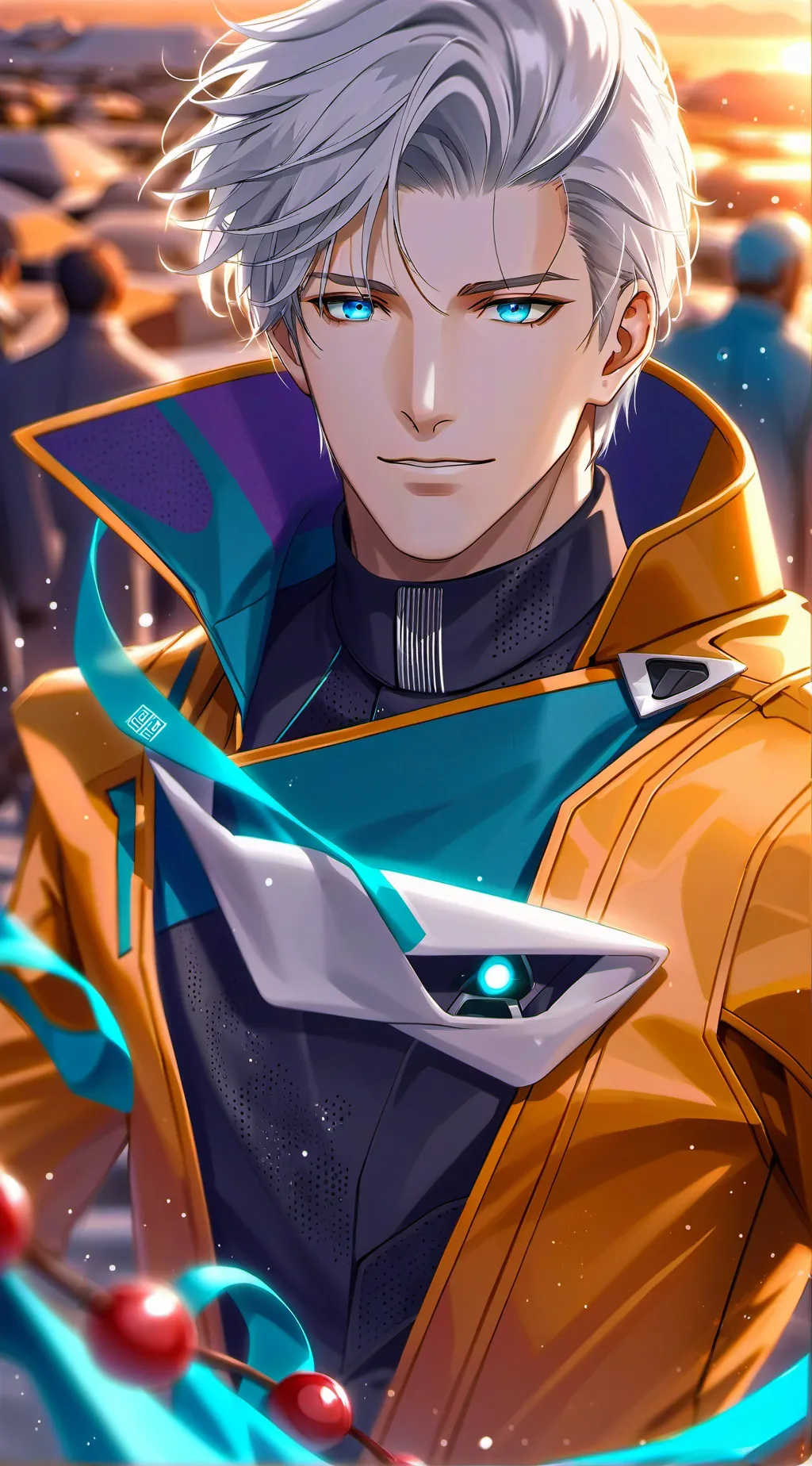 ai character: Satoru Gojo background