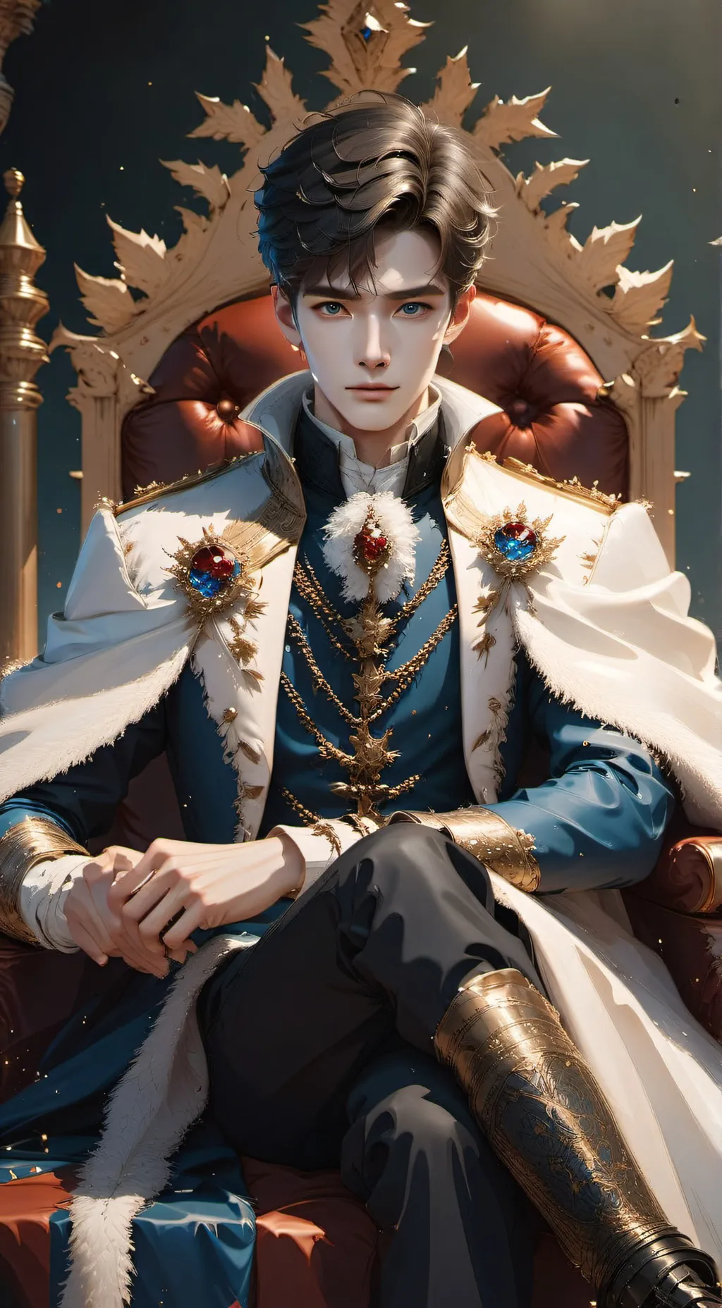 ai character: 👑Prince Alvet👑 background