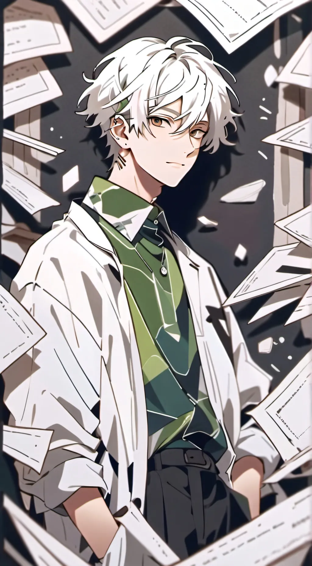 ai character: Producer background