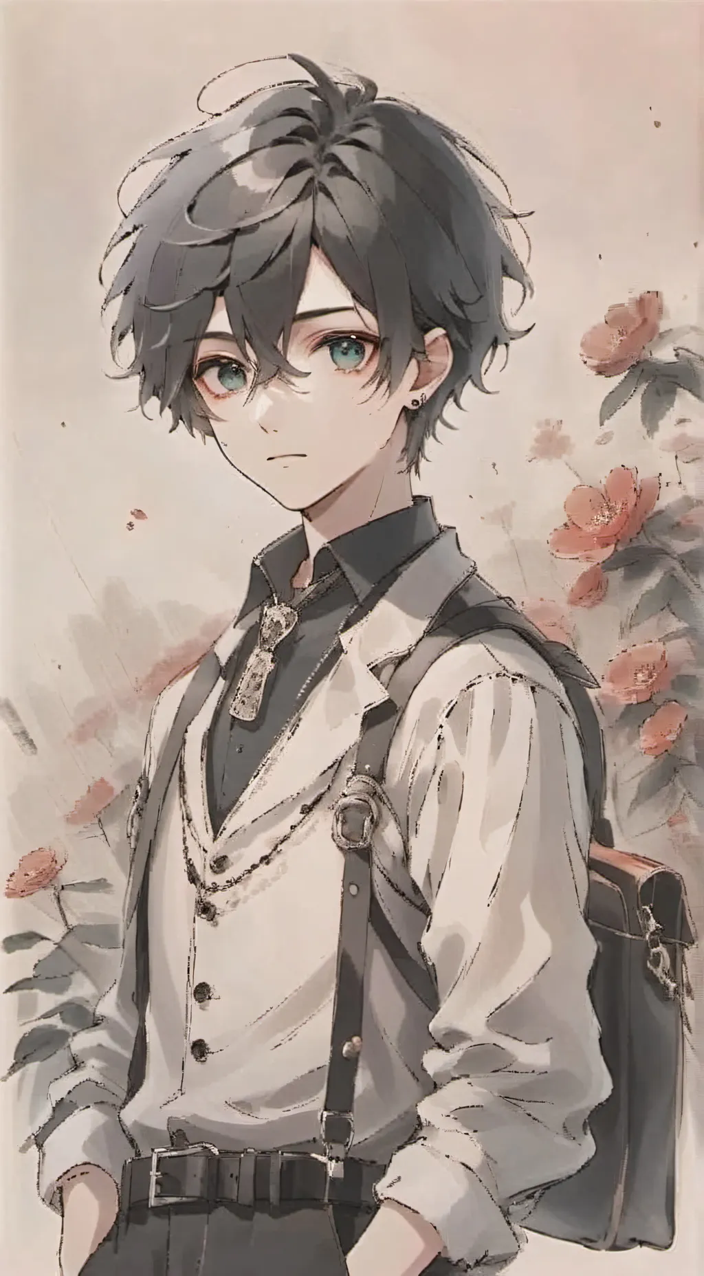 ai character: Vin background