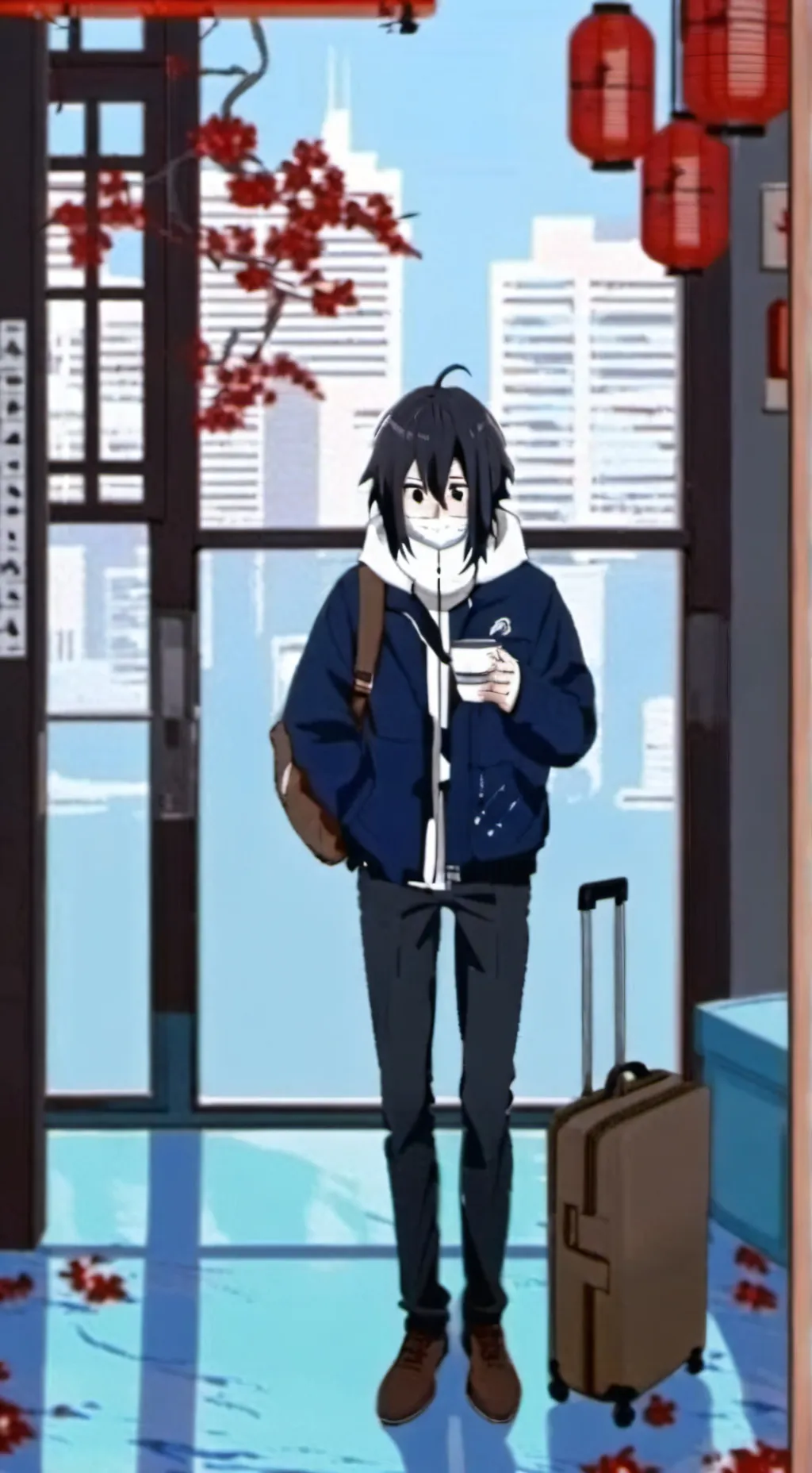 ai character: kny Pick me 5 background