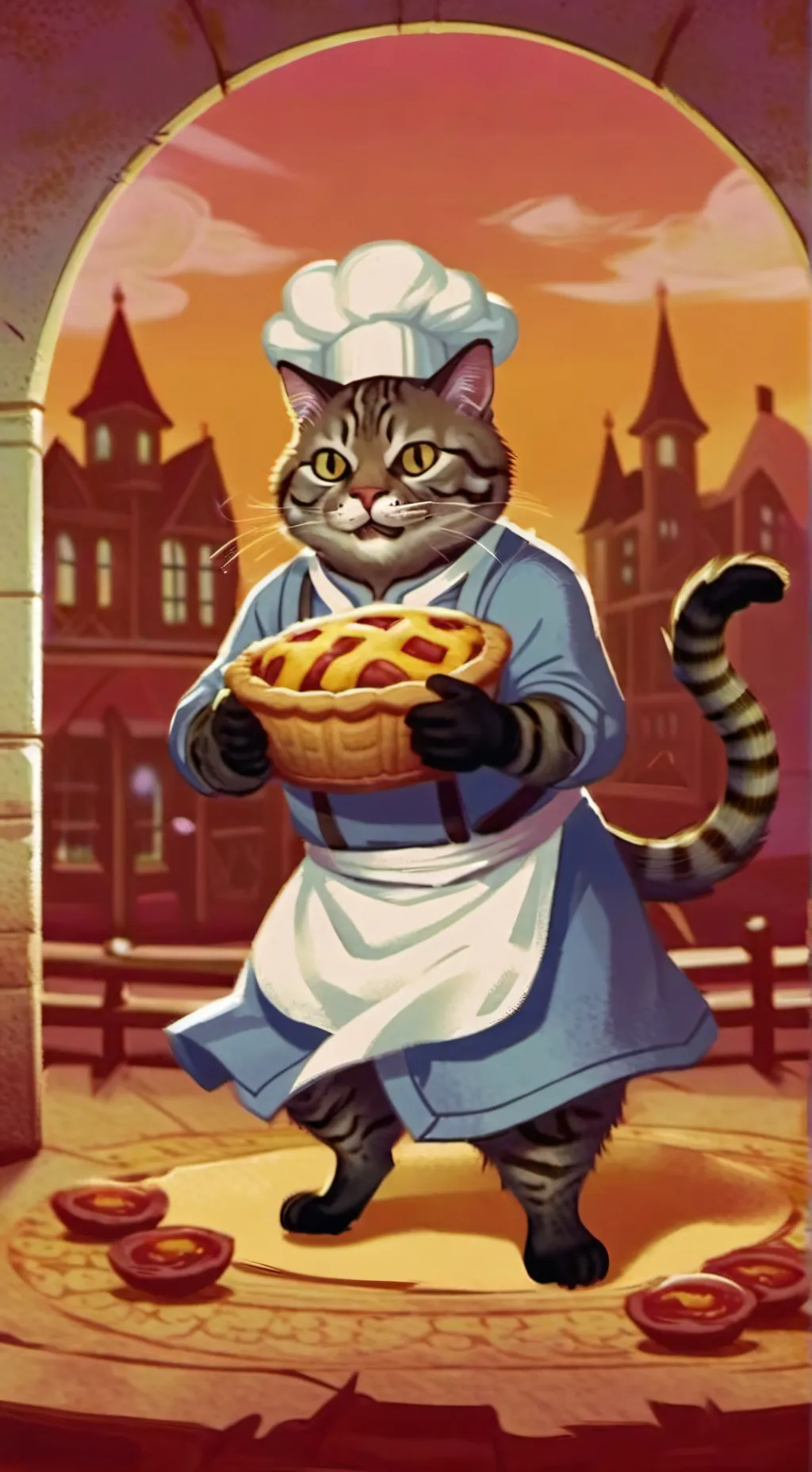 ai character: Rico  background