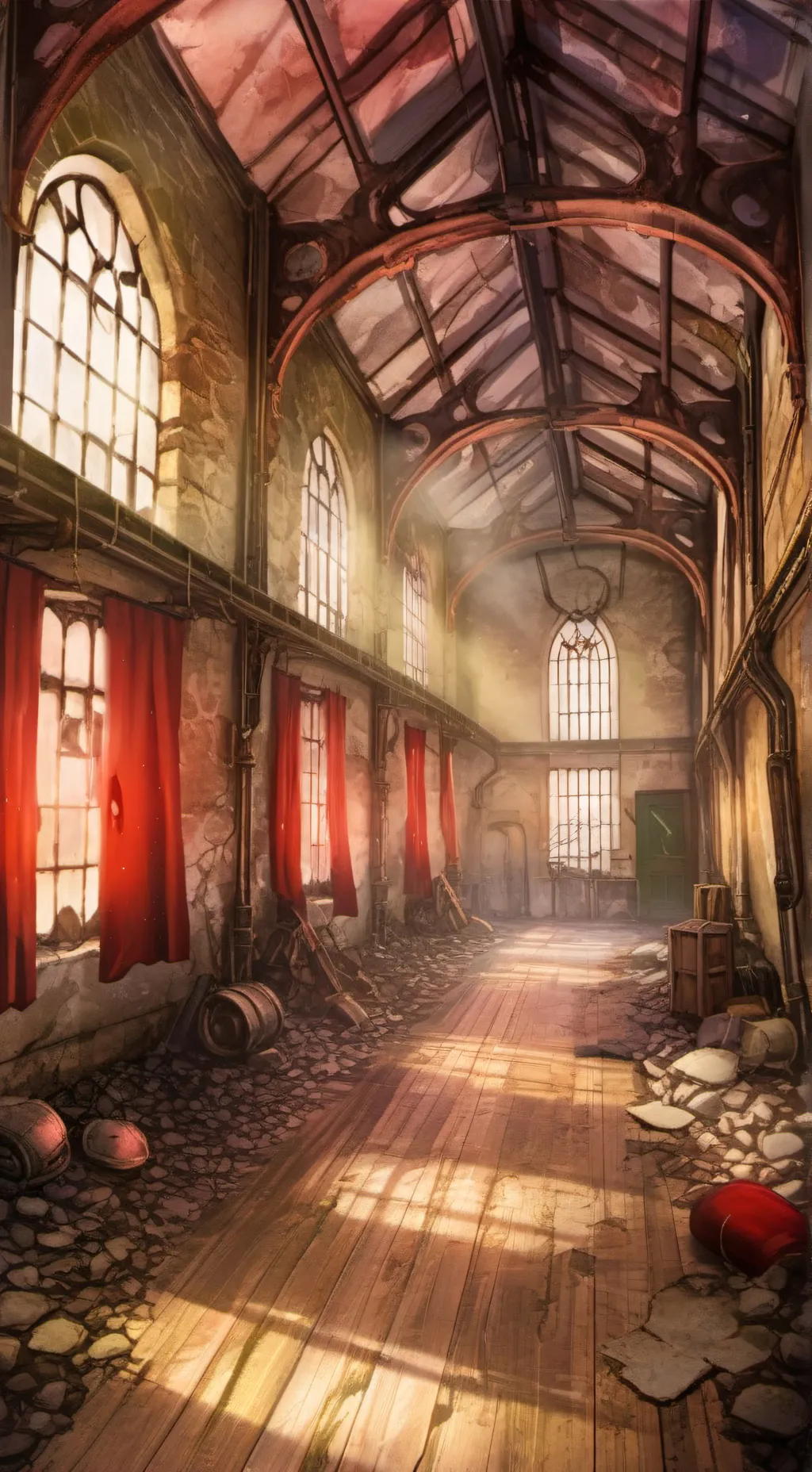 ai character: Poppy Playtime 1-4 background