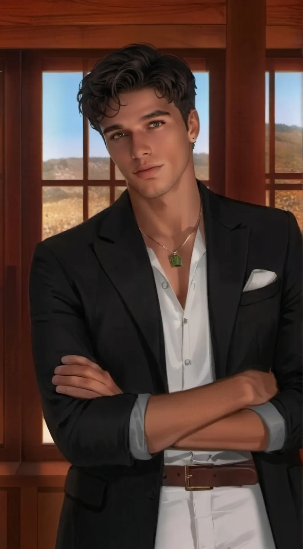 ai character: William, seu dono background