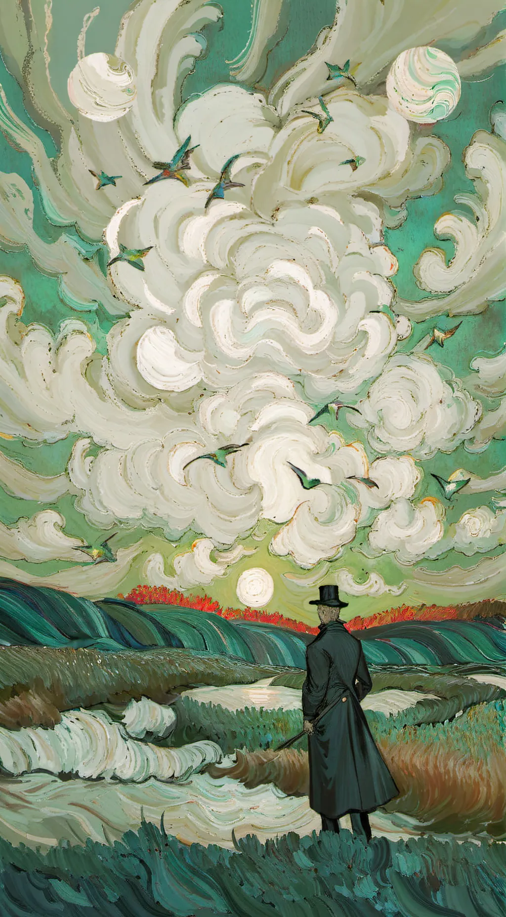 ai character: machika  tu novia  background