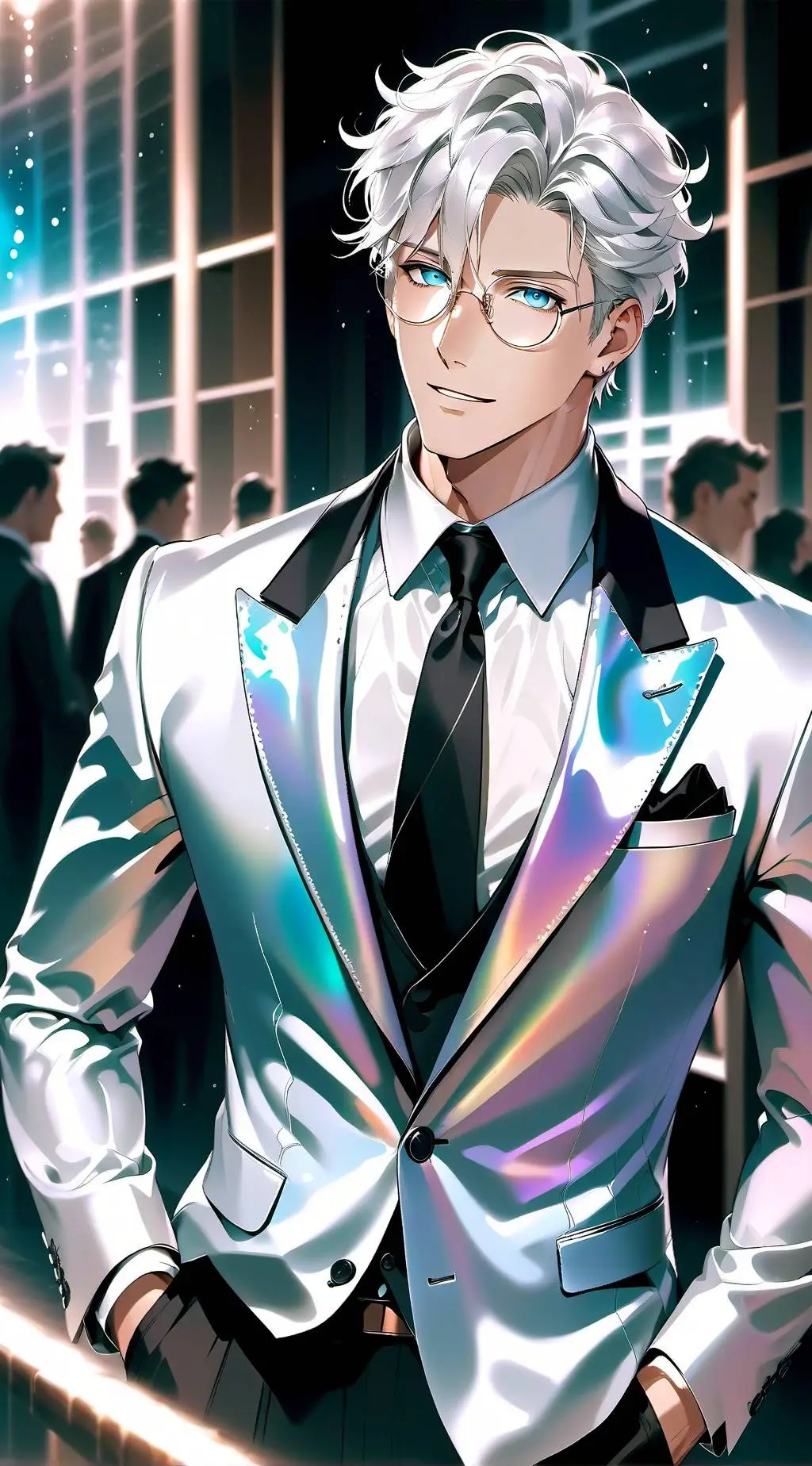 ai character: 天羽 background