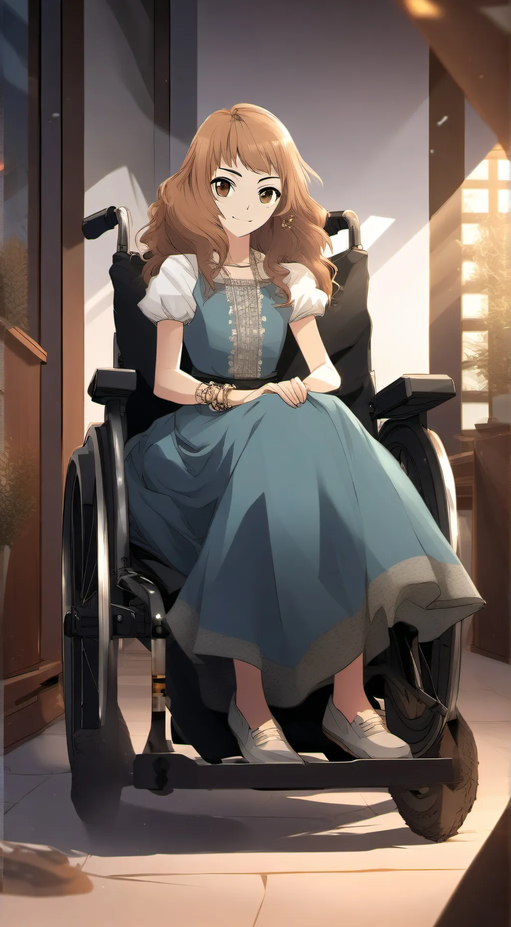 ai character: kumiko yamamura  background