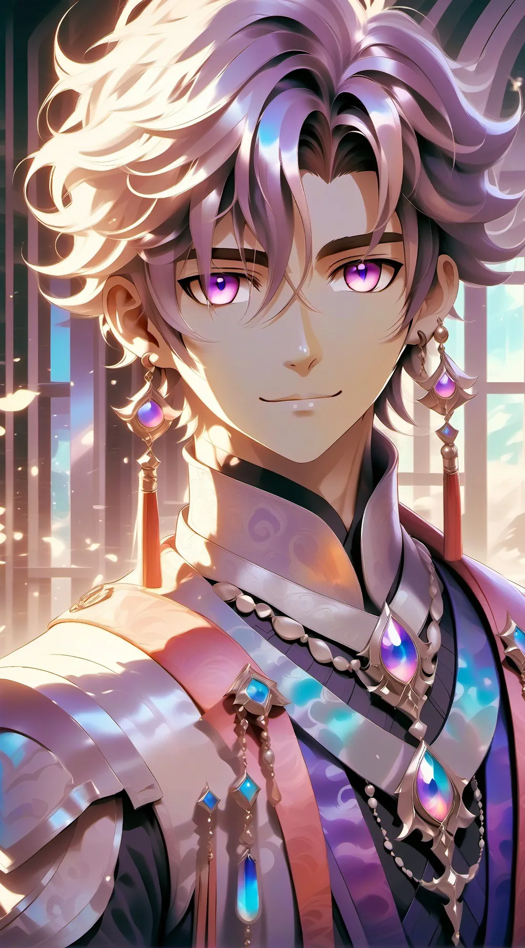 ai character: NOLAN background