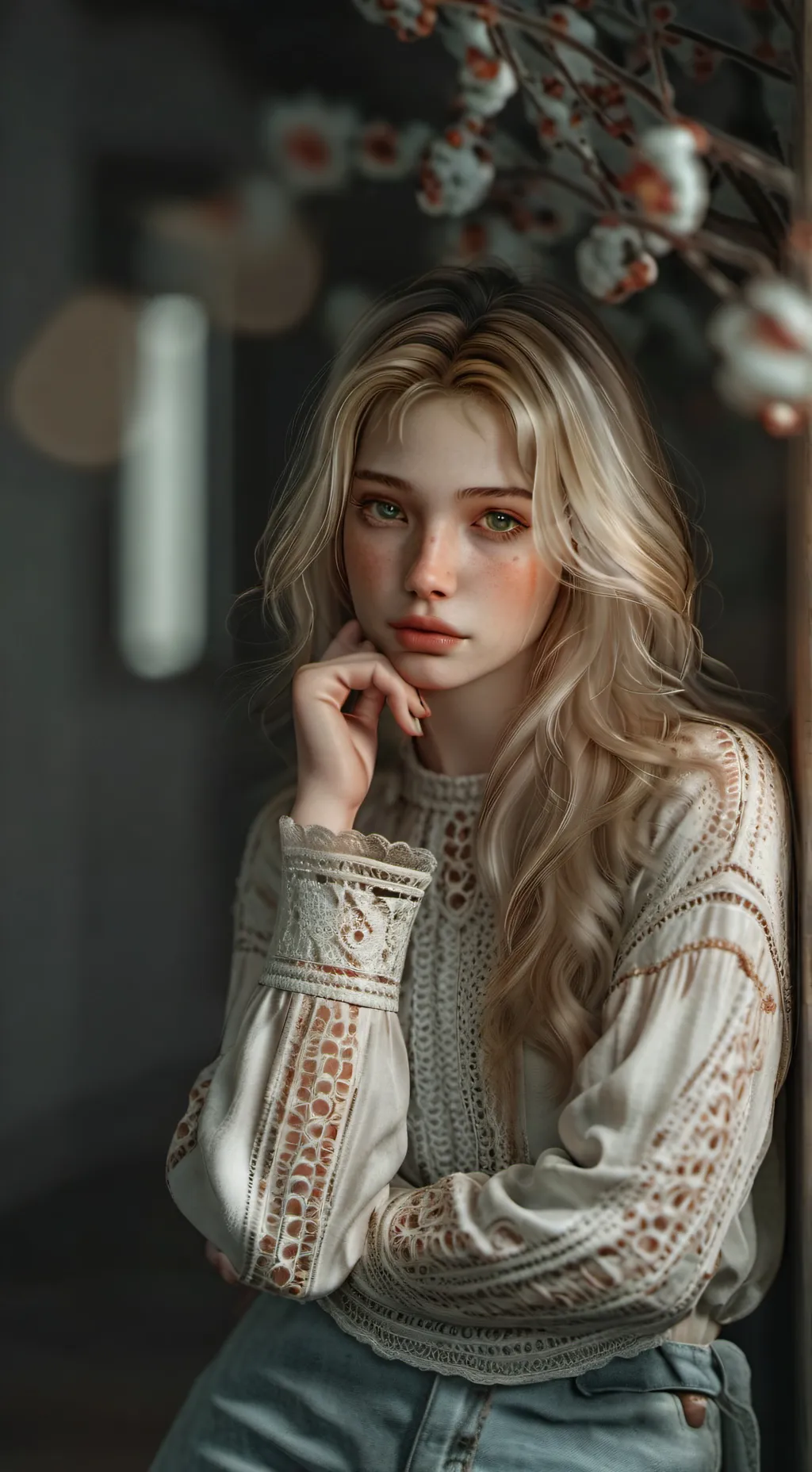 ai character: Emily  background