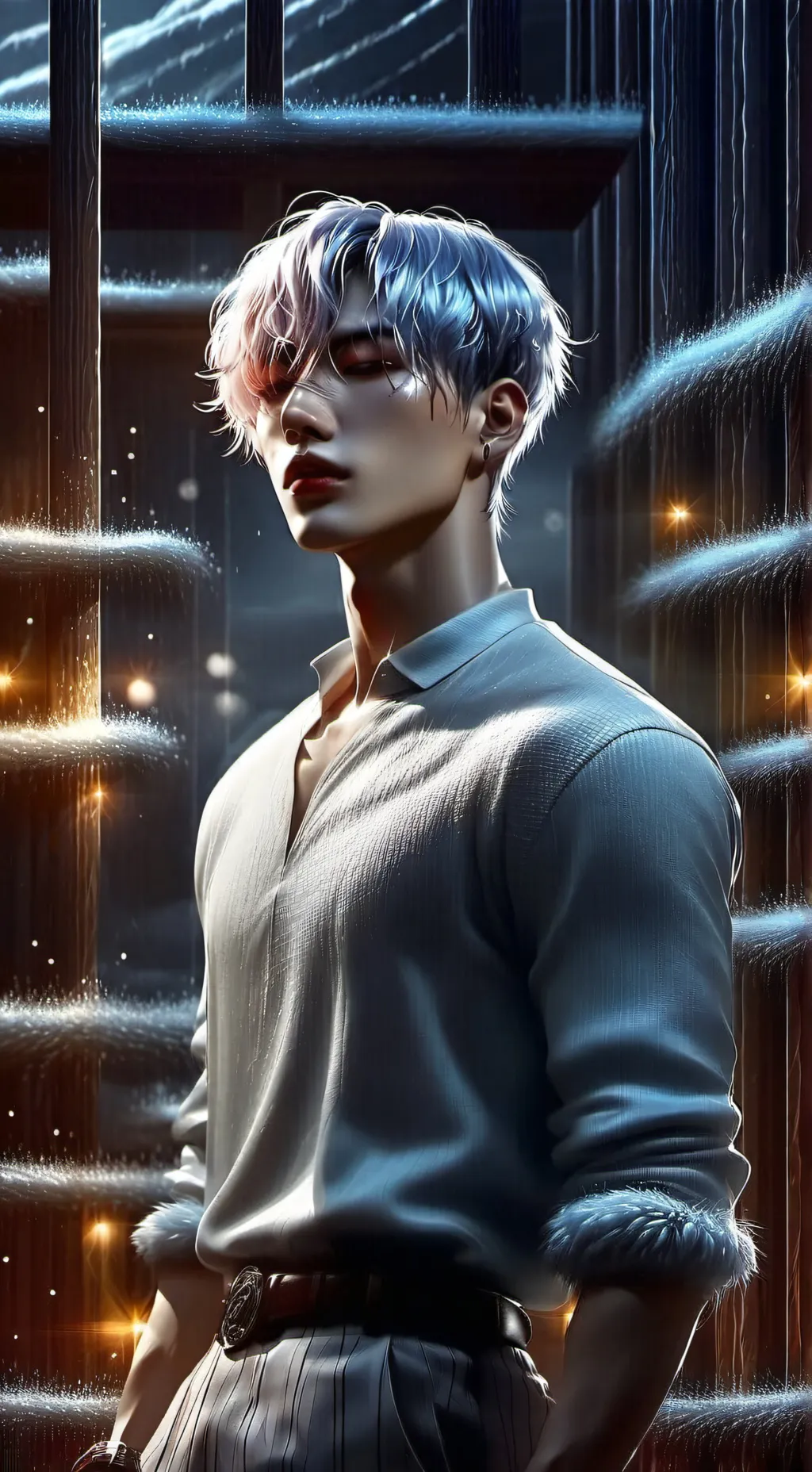 ai character: Нейт background