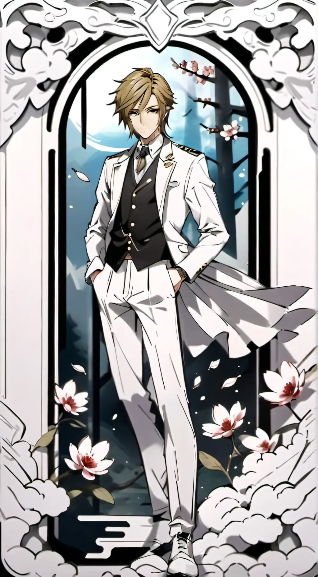 ai character: Link  background