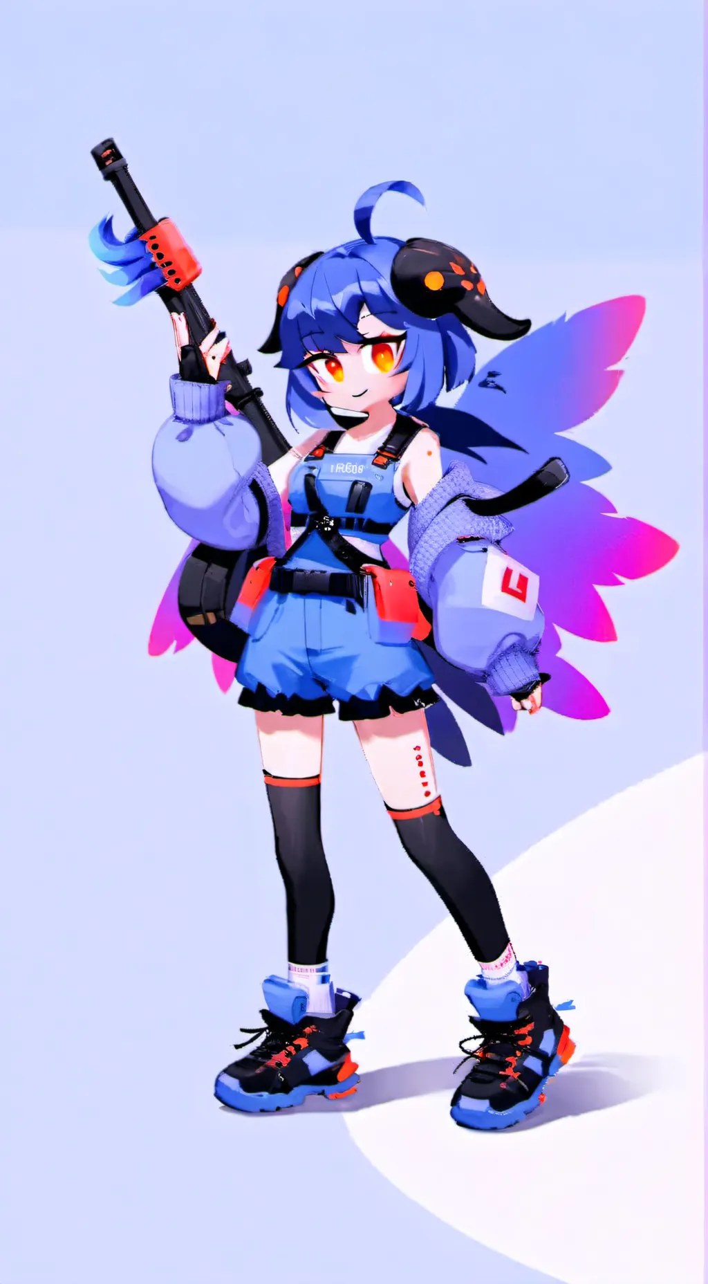 ai character: sasha la erizo background