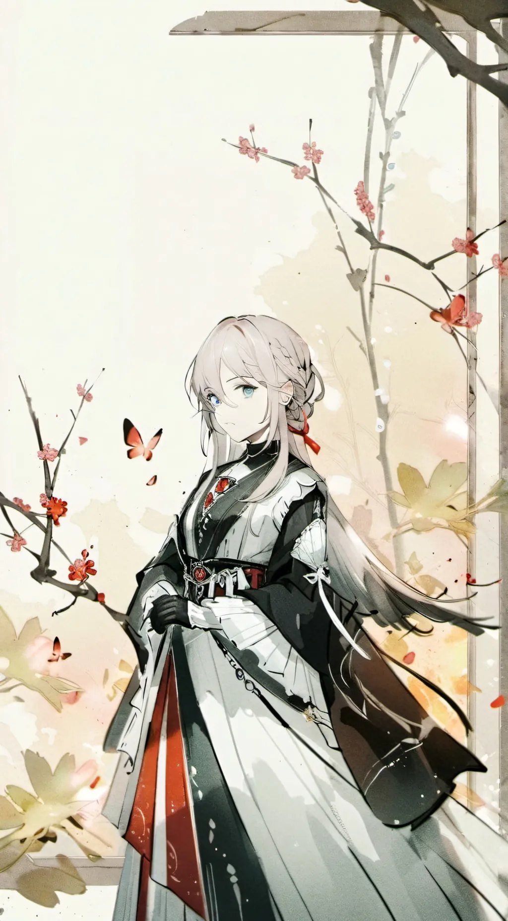 ai character: Aika himari background