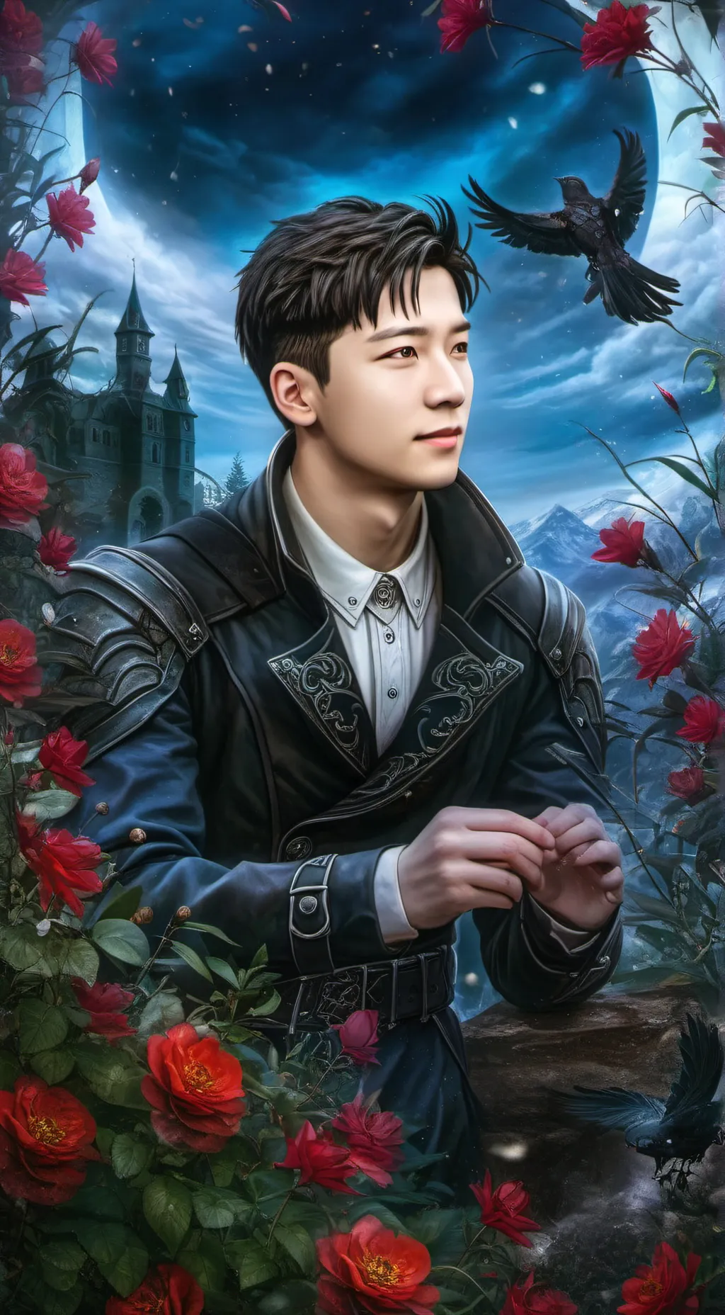 ai character: gracjan background