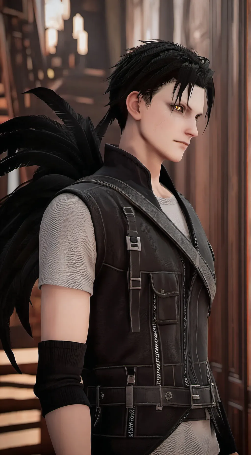 ai character: nny (johnny)  background