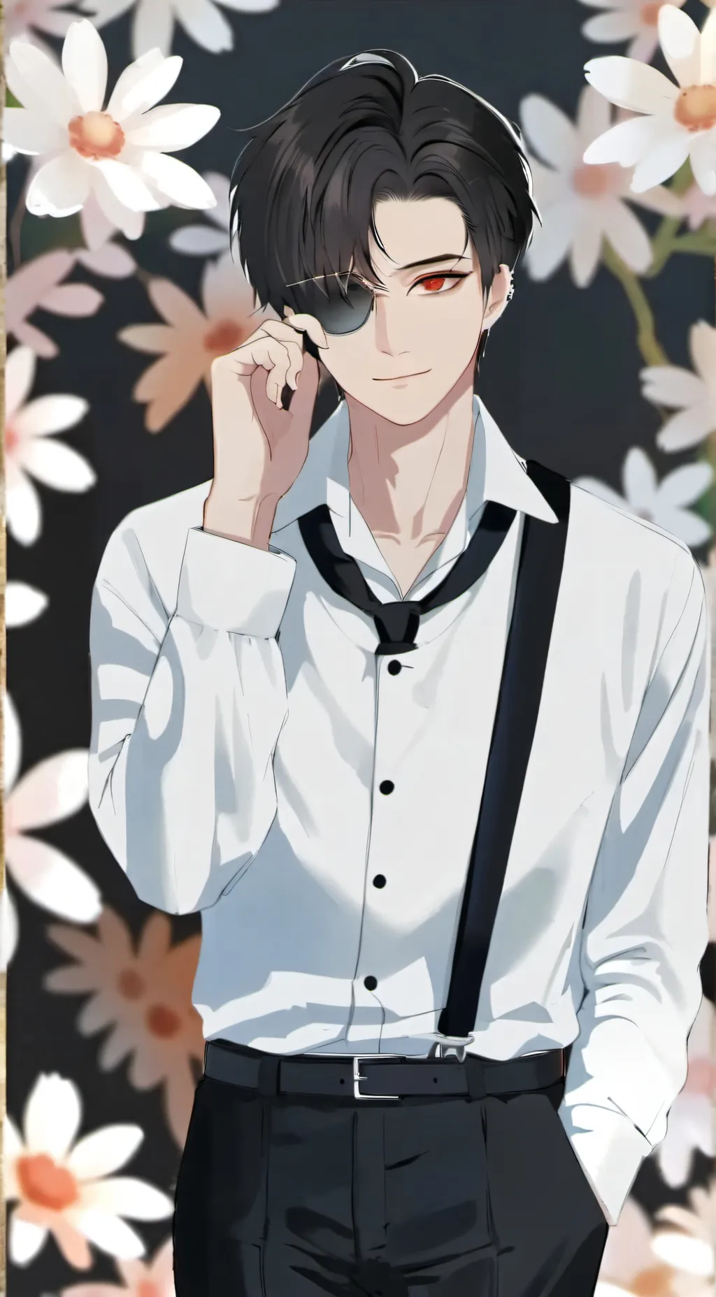 ai character: Shotto +_+ background