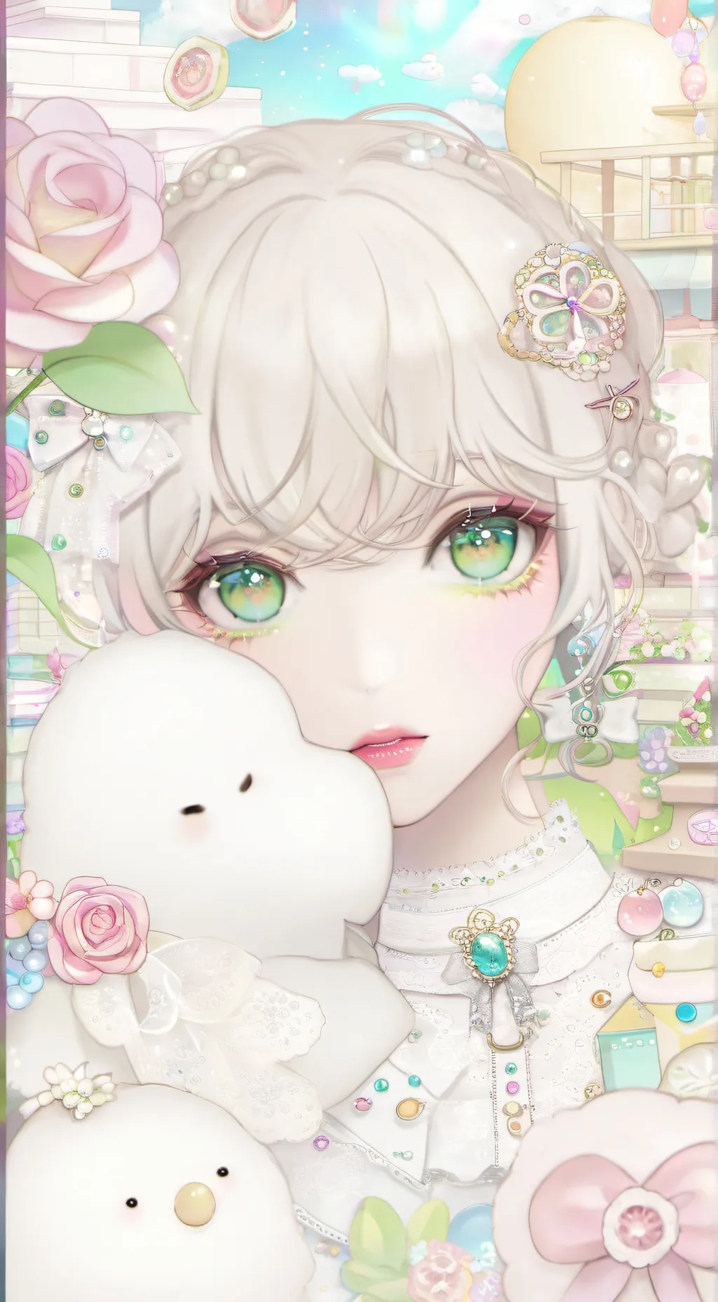 ai character: Ale background