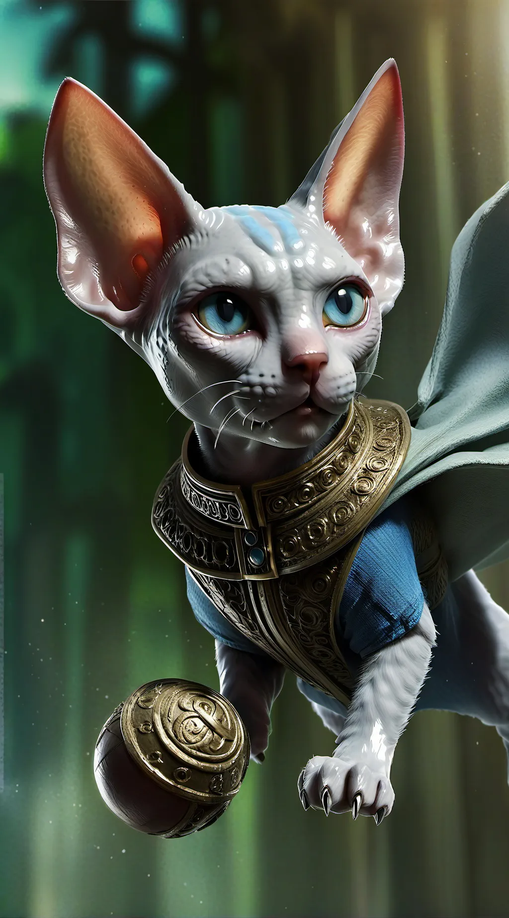 ai character: Byte background