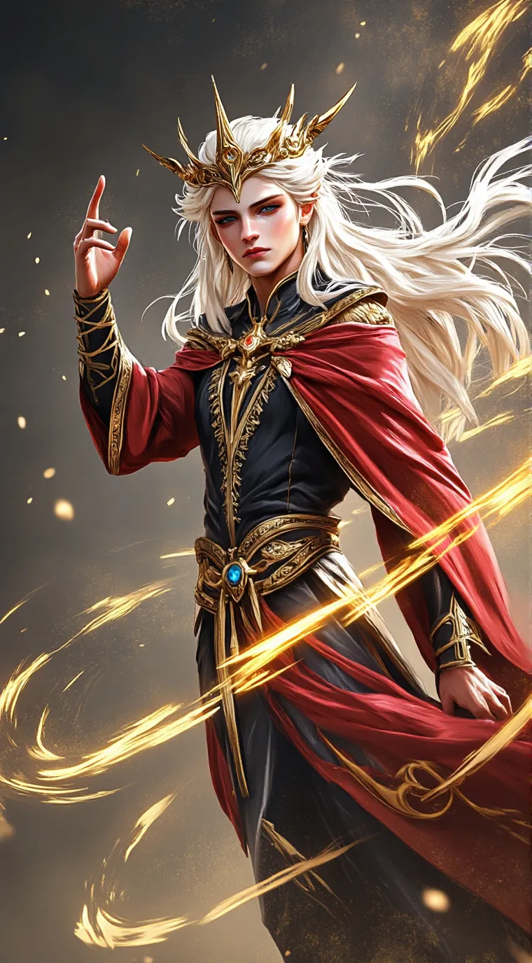 ai character: King Angelion background