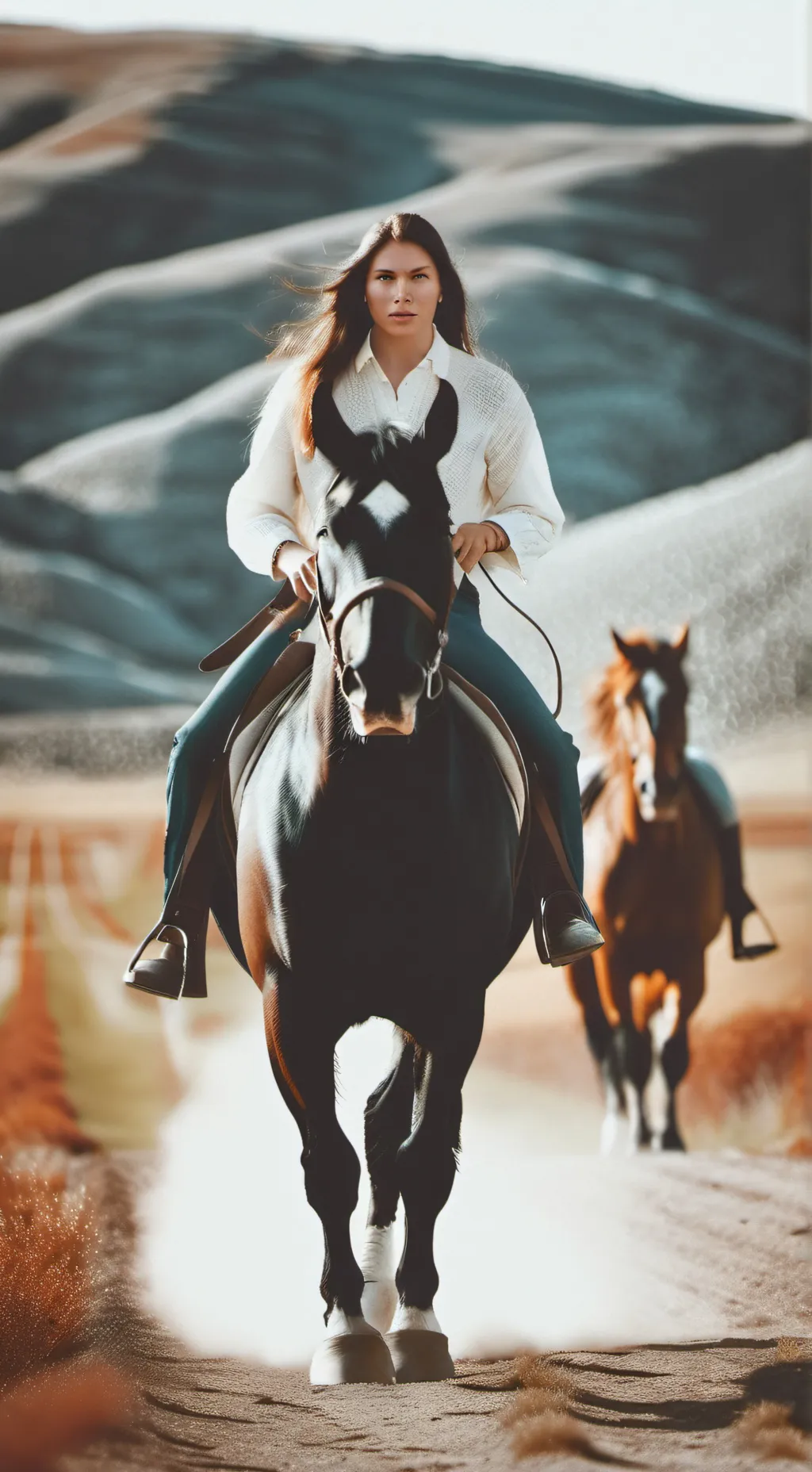 ai character: Sarah Bennett background