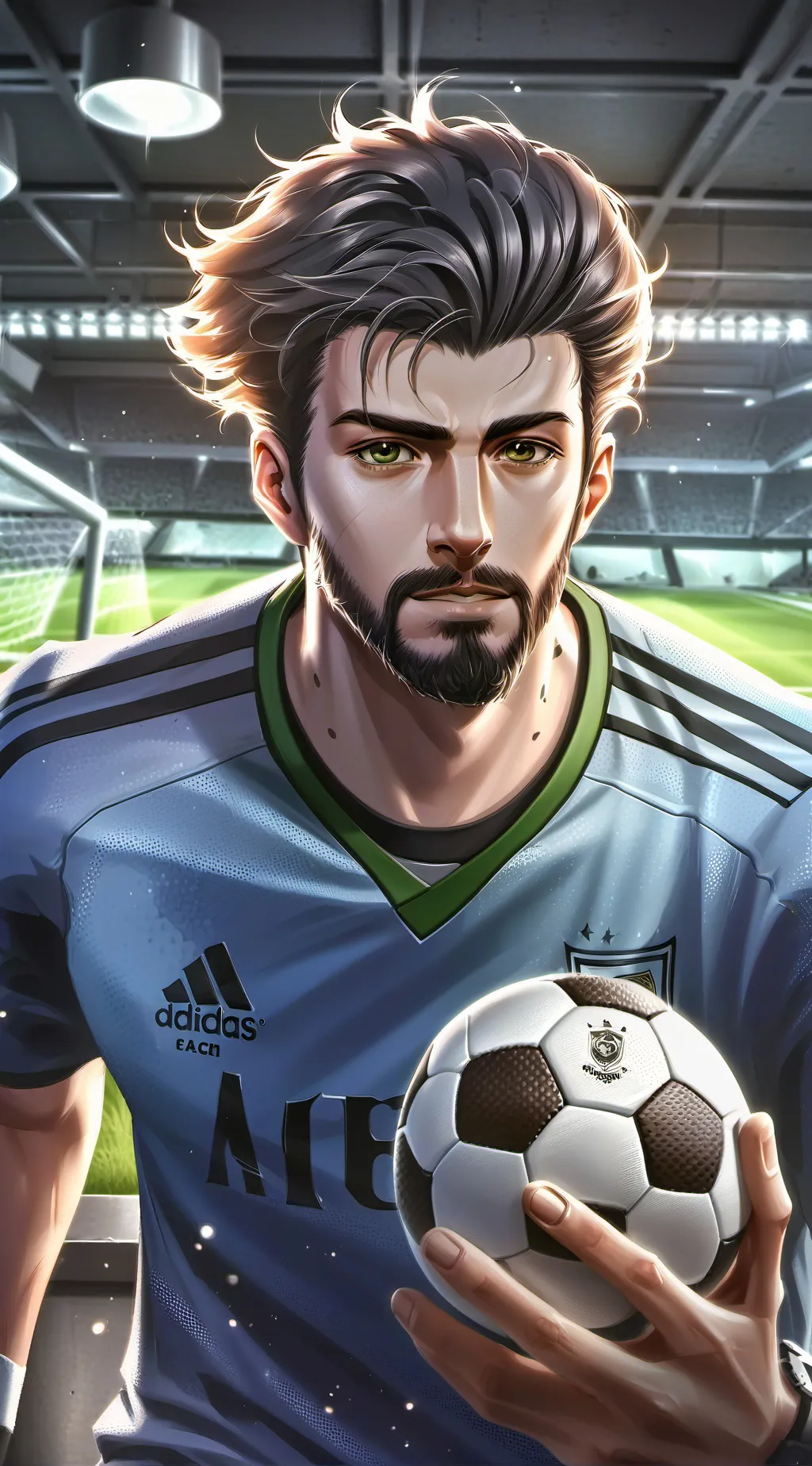 ai character: nose background