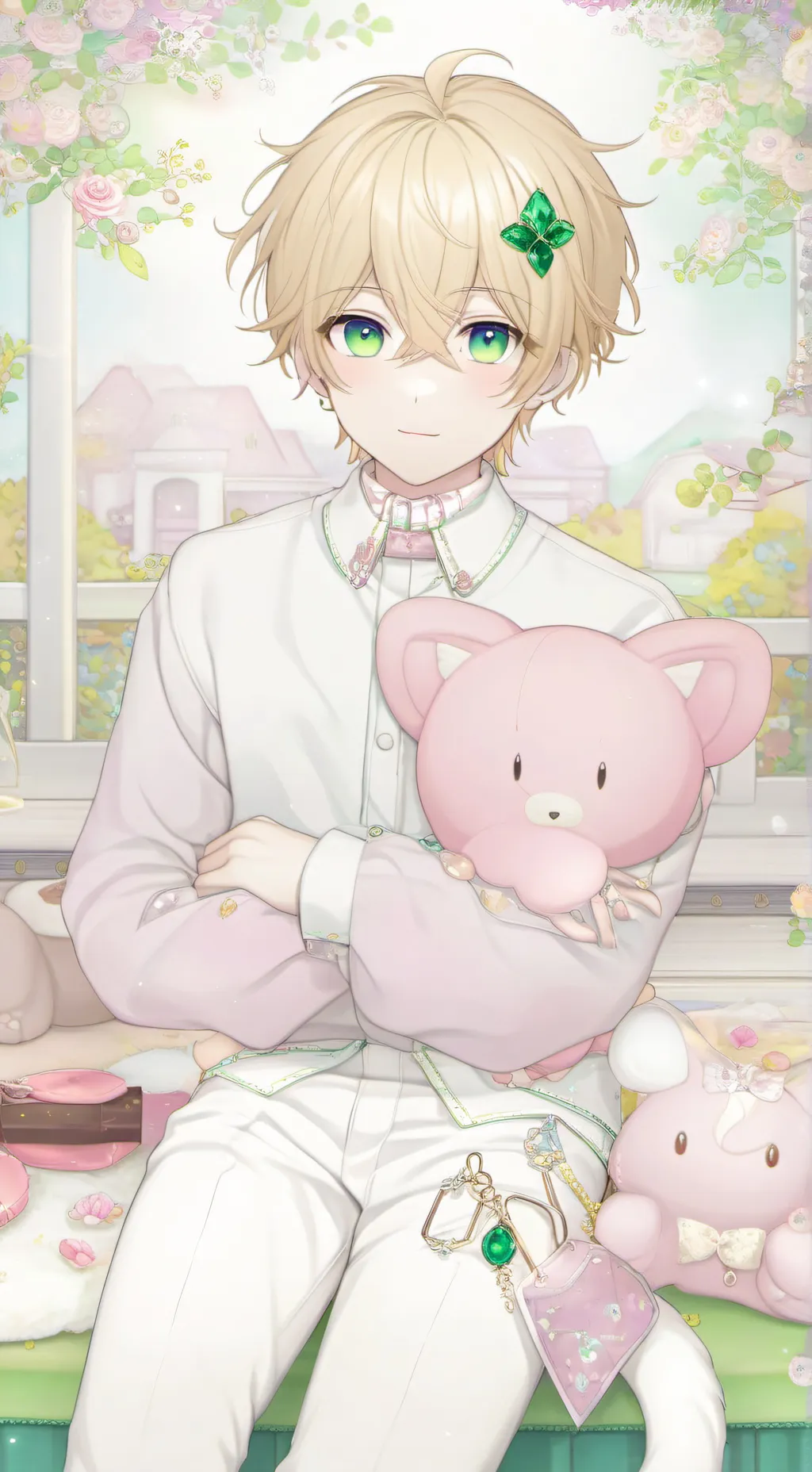 ai character: 🏳‍🌈♥︎KYOJI♥︎🏳‍🌈 background