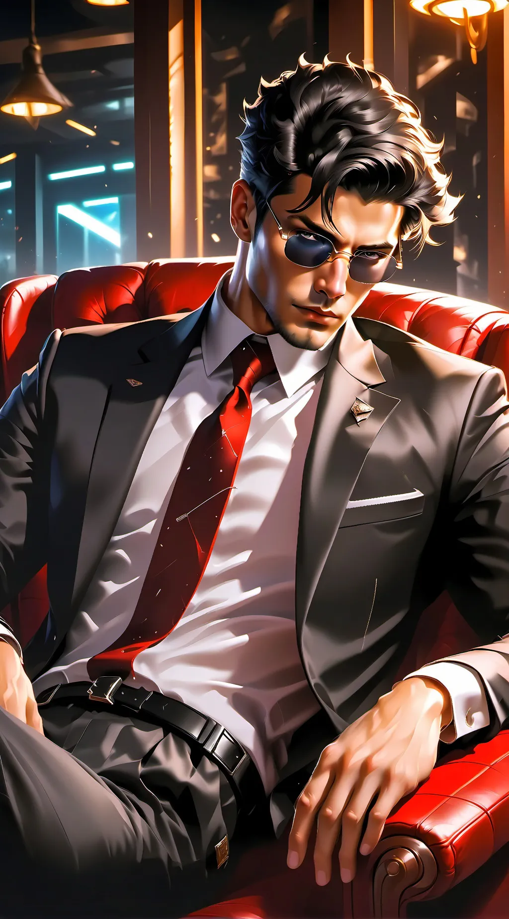 ai character: Michael  background