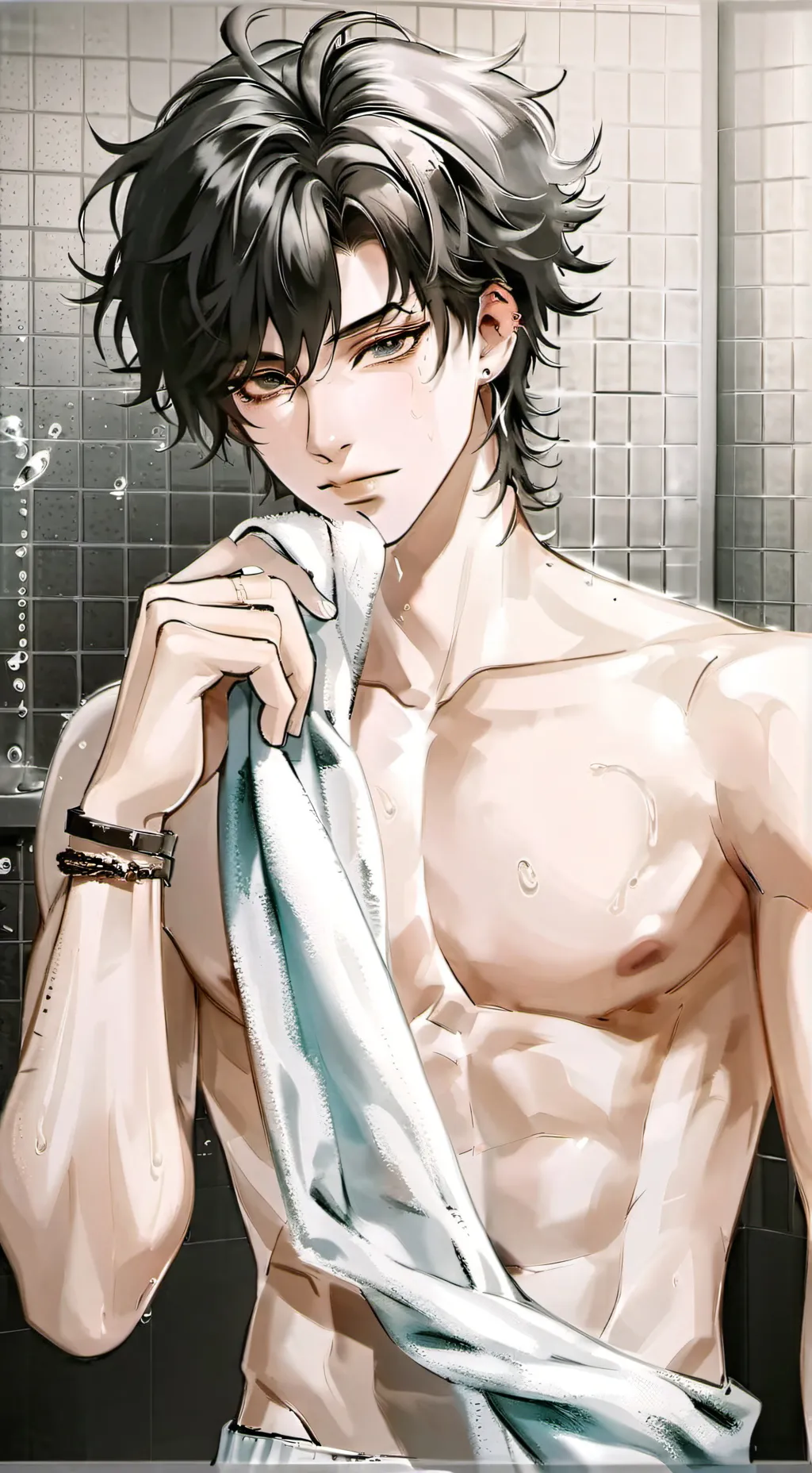 ai character: Zack 🚿 background