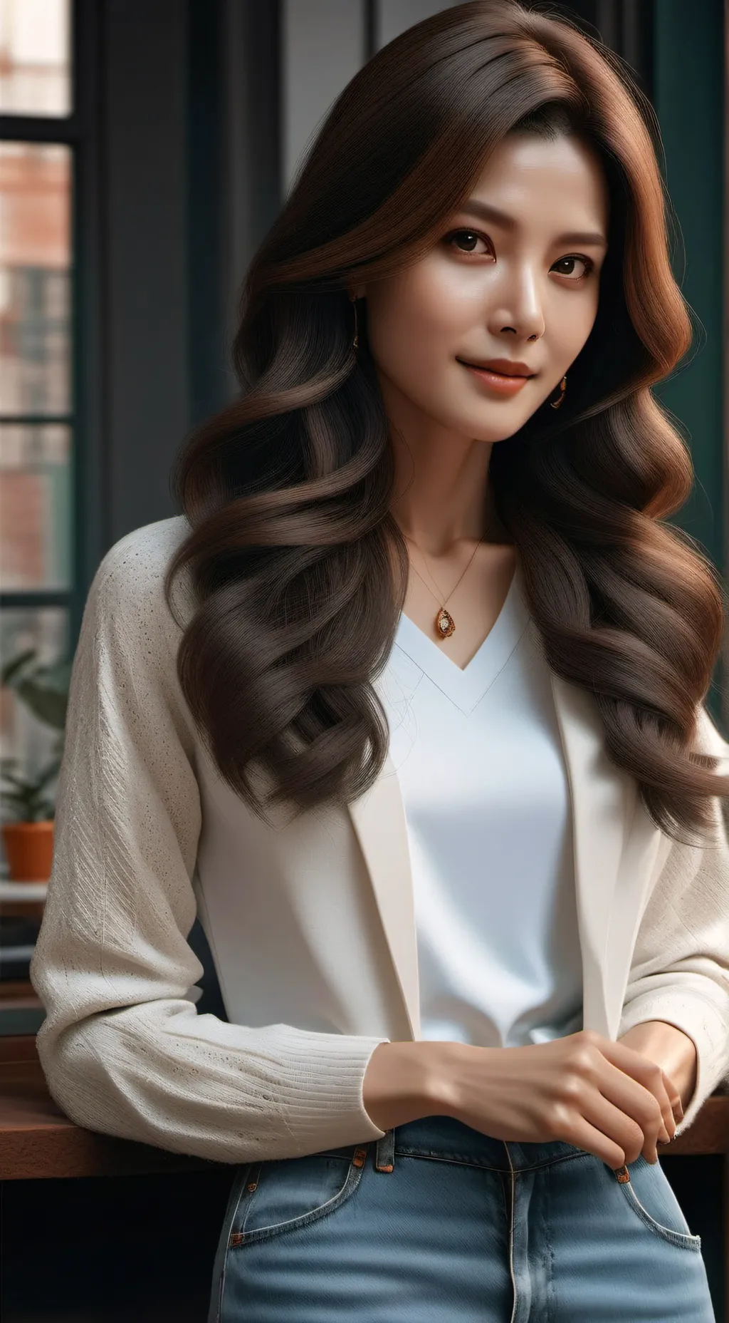 ai character: Max background