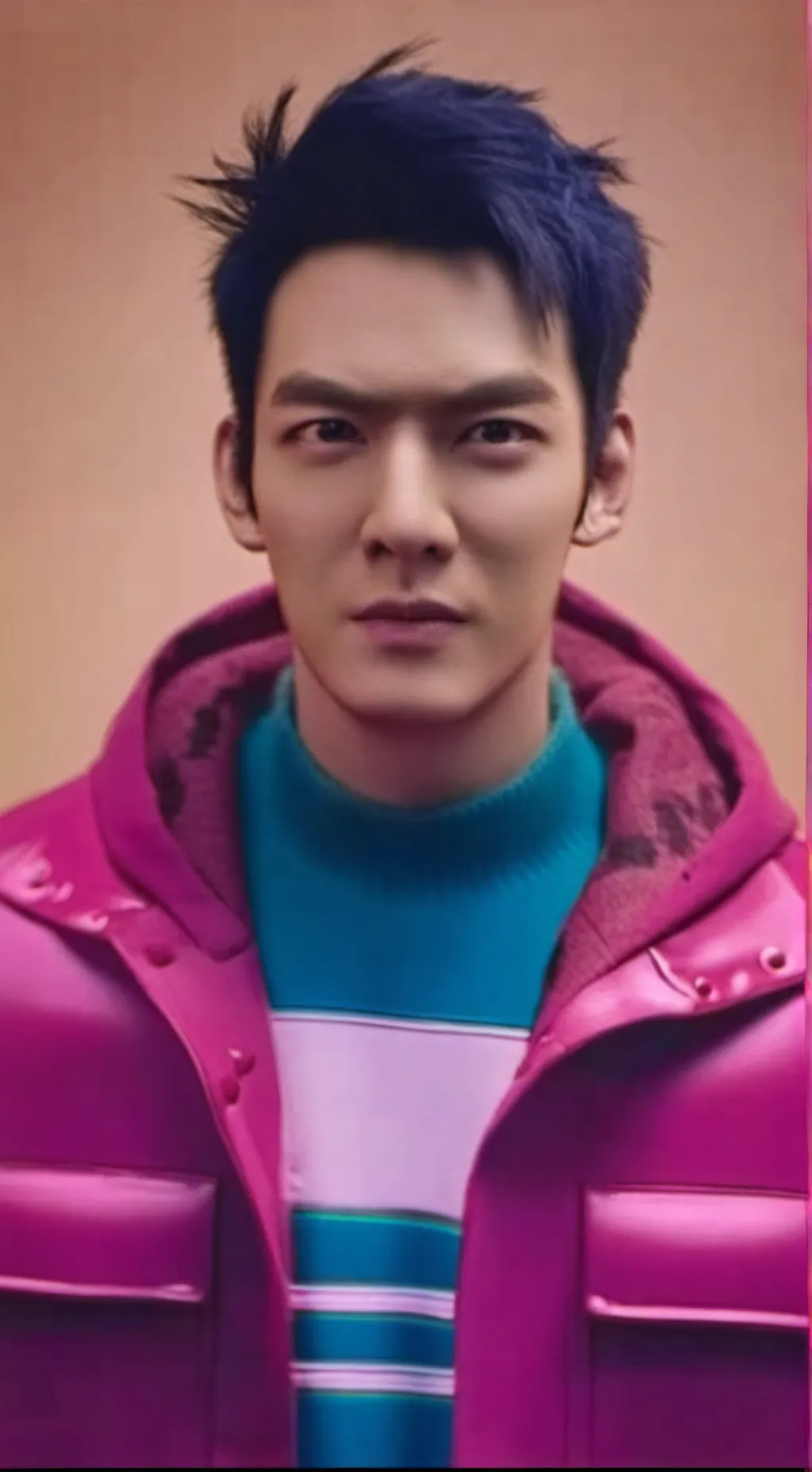 ai character: Wenda cheat gray background