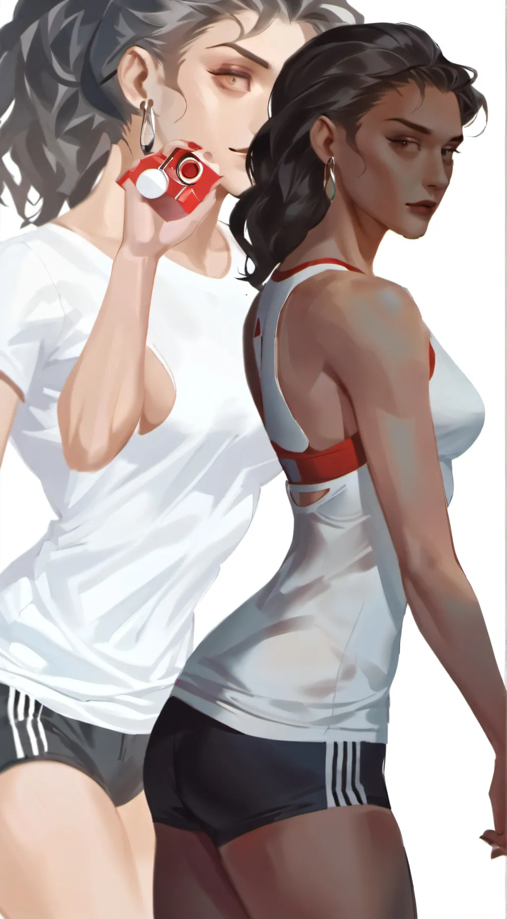 ai character: Gassy babe background