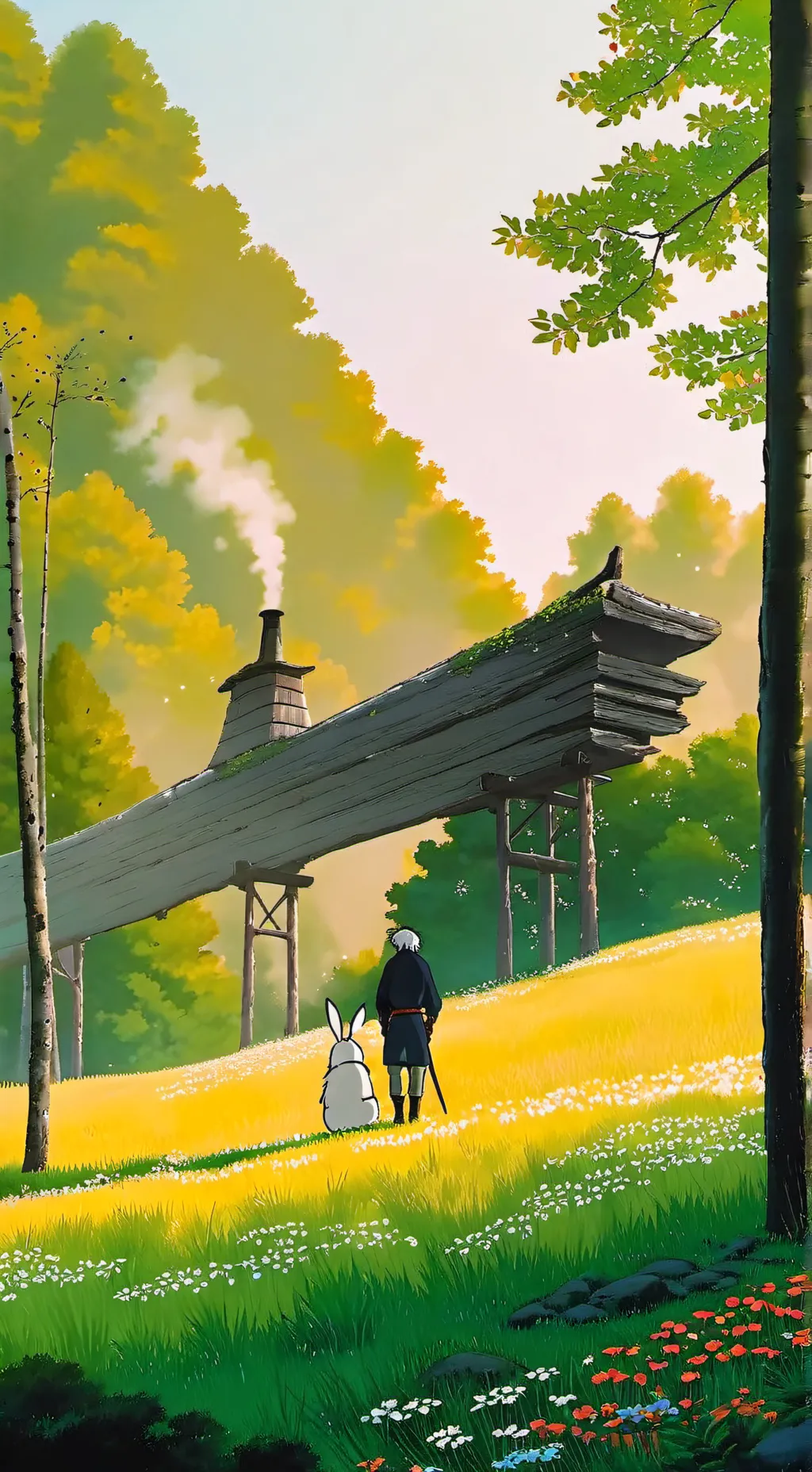 ai character: astro  background